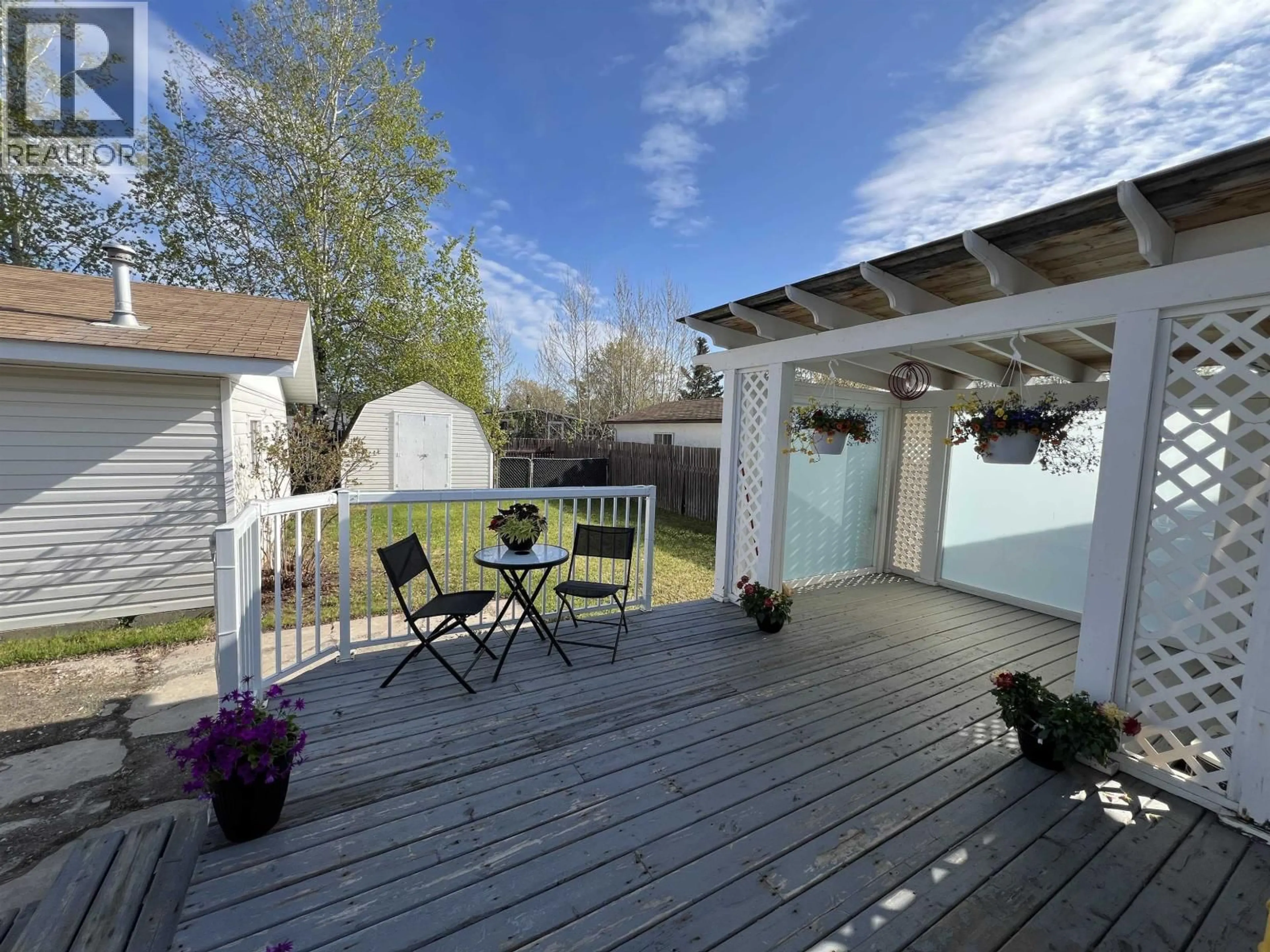 Patio, street for 4028 POPLAR AVENUE, Fort Nelson British Columbia V0C1R0