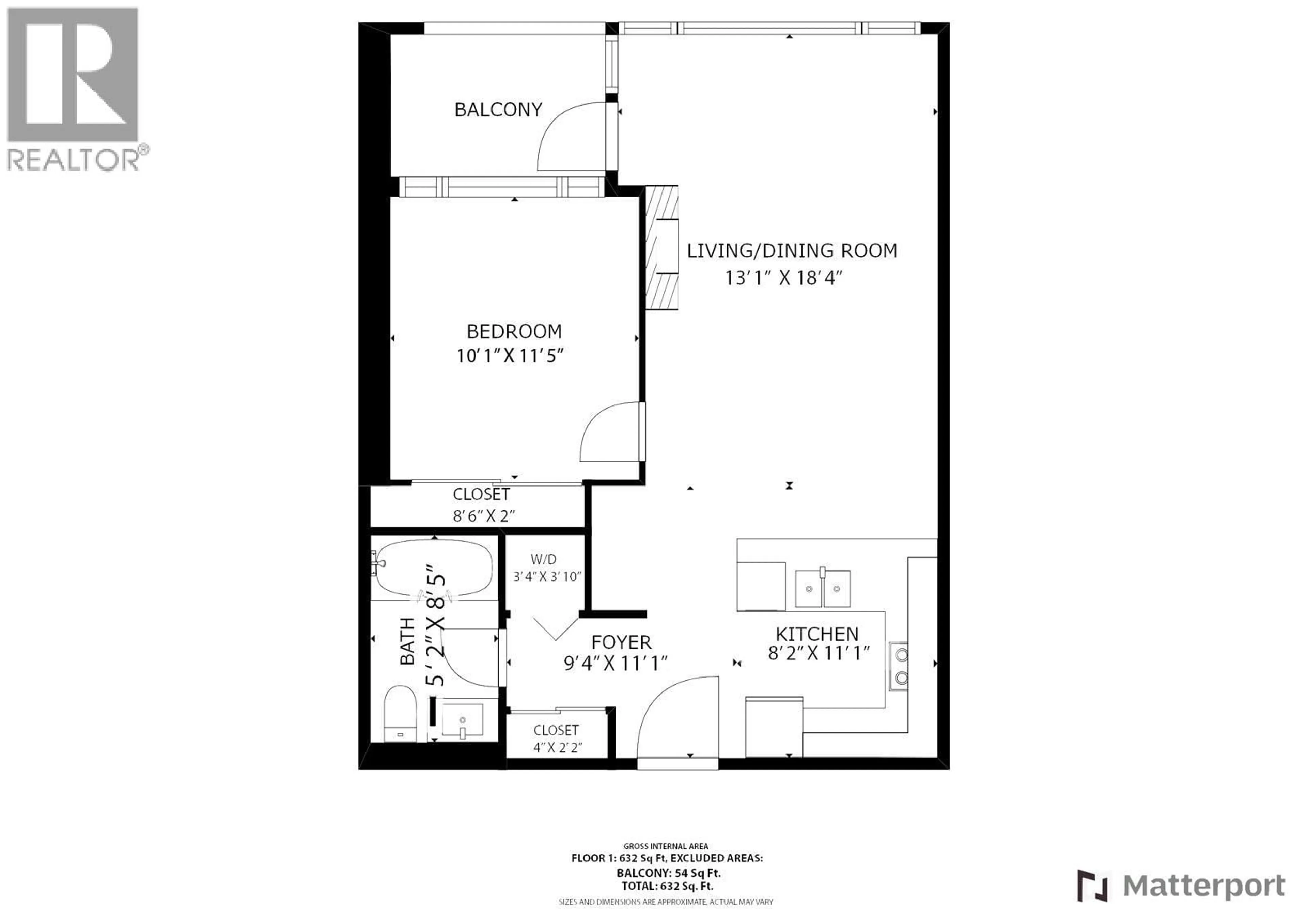 Floor plan for 505 - 4182 DAWSON STREET, Burnaby British Columbia V5C0A2