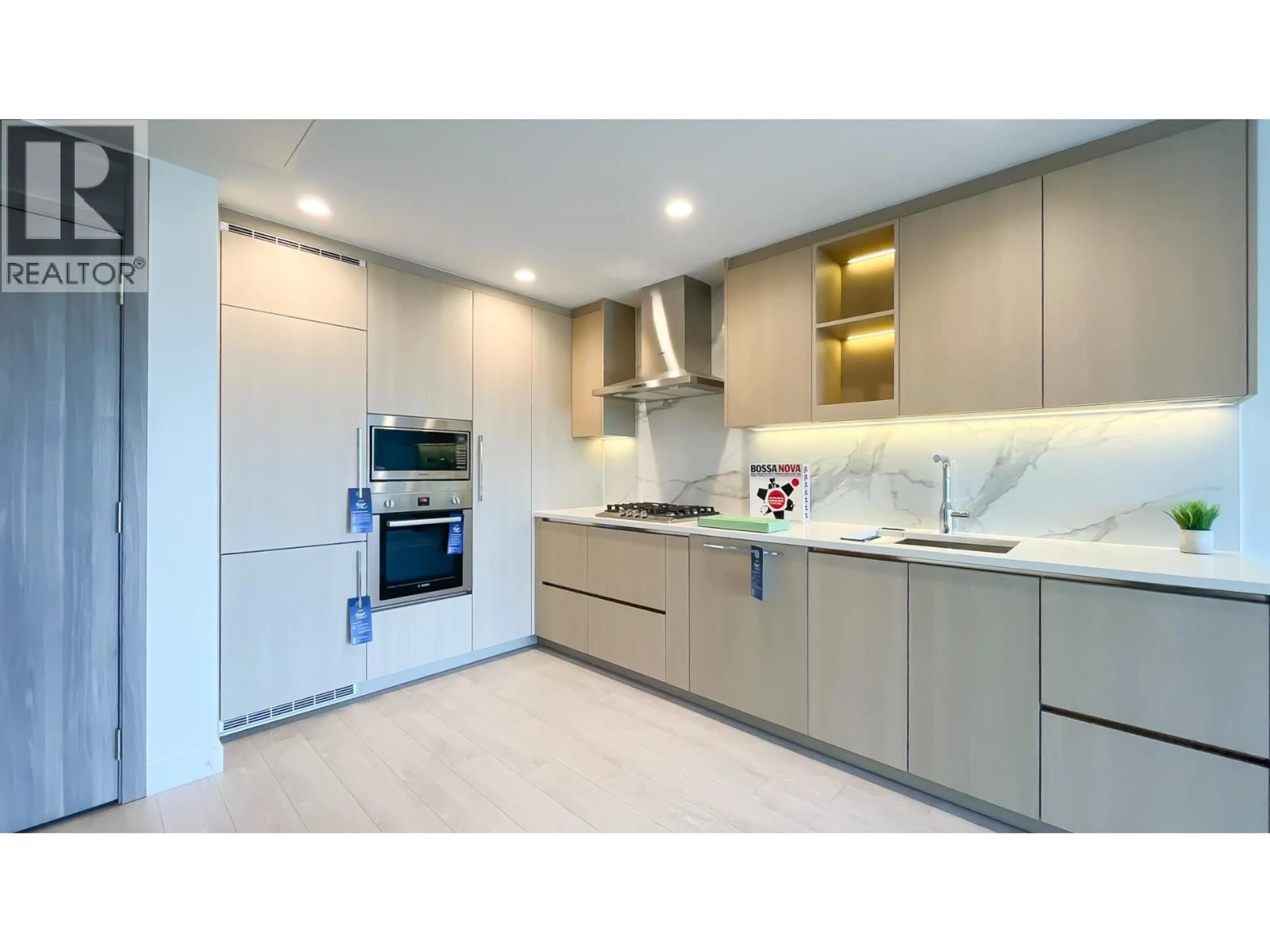 Contemporary kitchen, ceramic/tile floor for 1106 - 4890 LOUGHEED HIGHWAY, Burnaby British Columbia V5C0N2