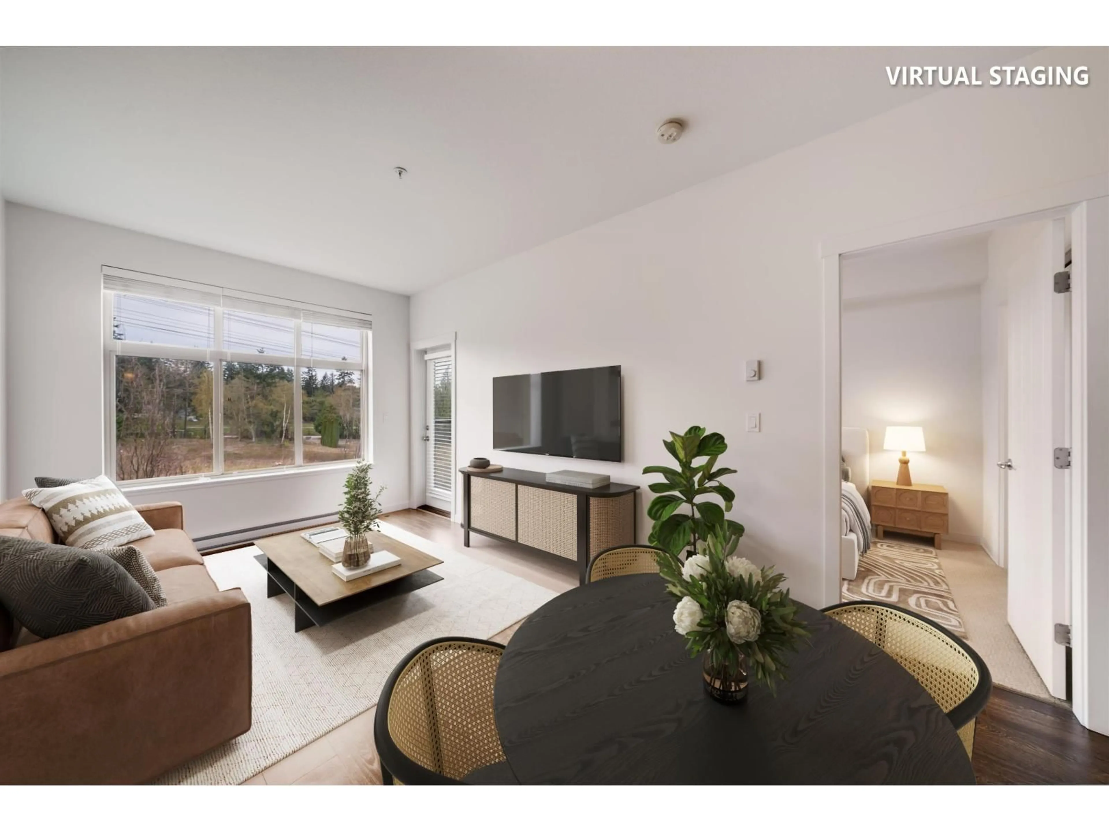 Living room with furniture, unknown for 407 - 2855 156, Surrey British Columbia V3Z3Y3