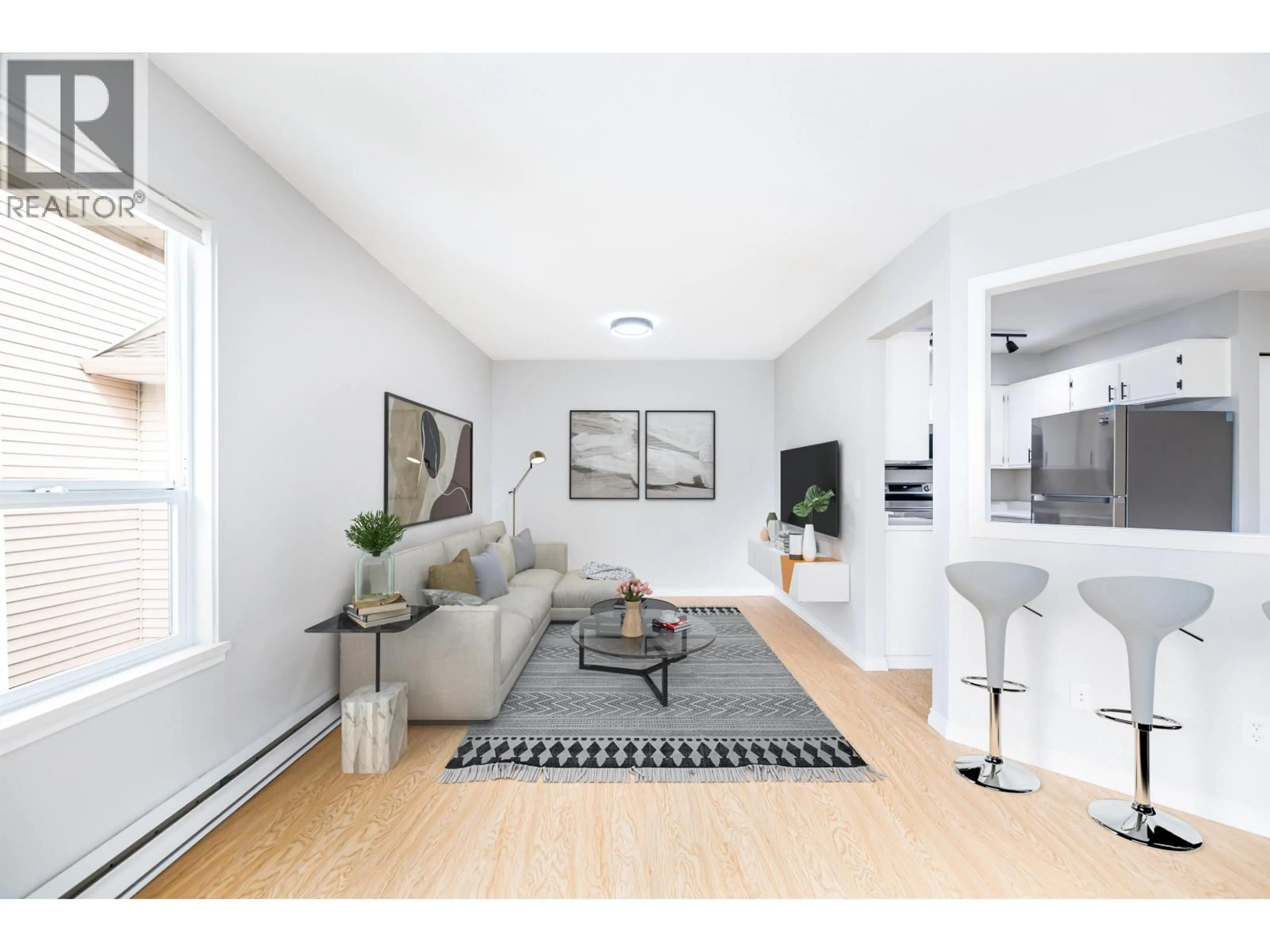 Living room with furniture, unknown for 306 - 450 BROMLEY STREET, Coquitlam British Columbia V3K6S5