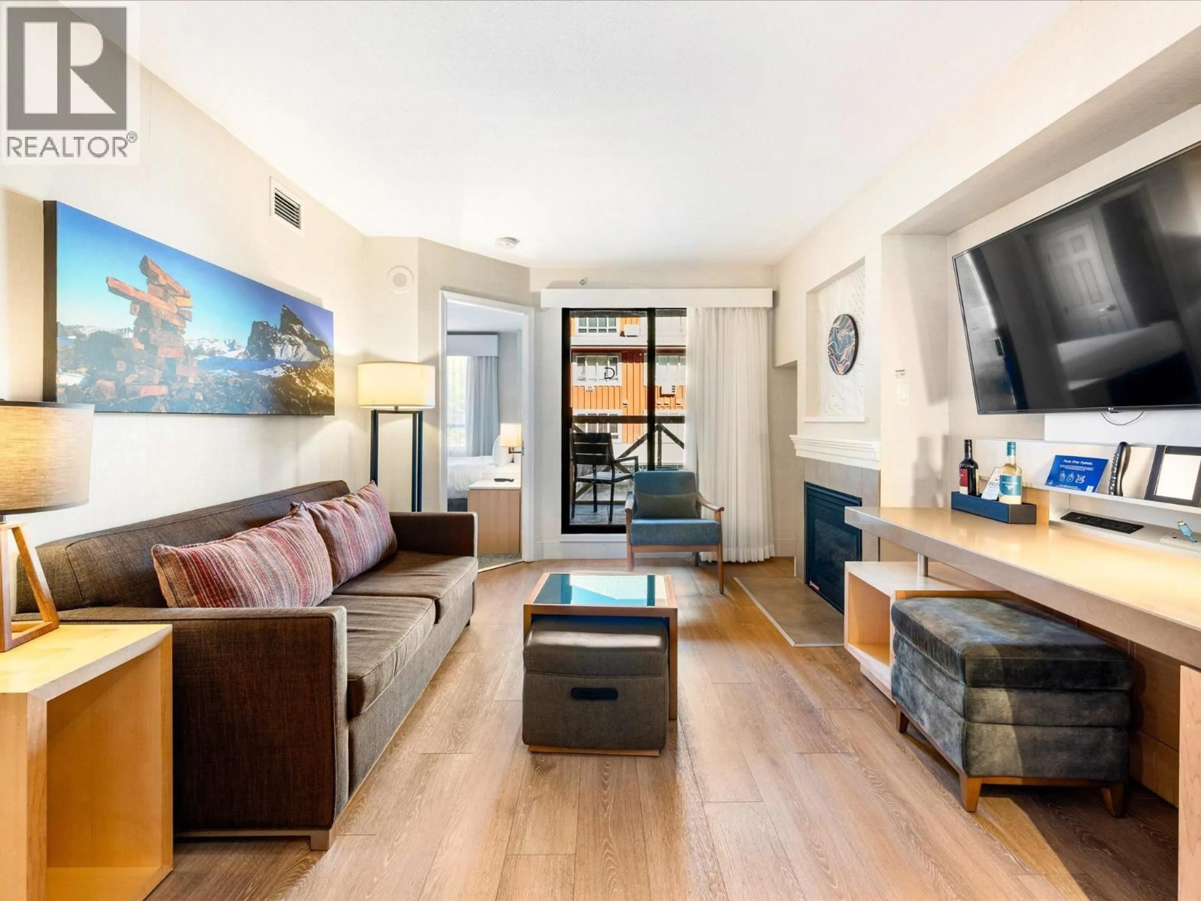 Living room with furniture, unknown for 1210/12 - 4308 MAIN STREET, Whistler British Columbia V8E1A9