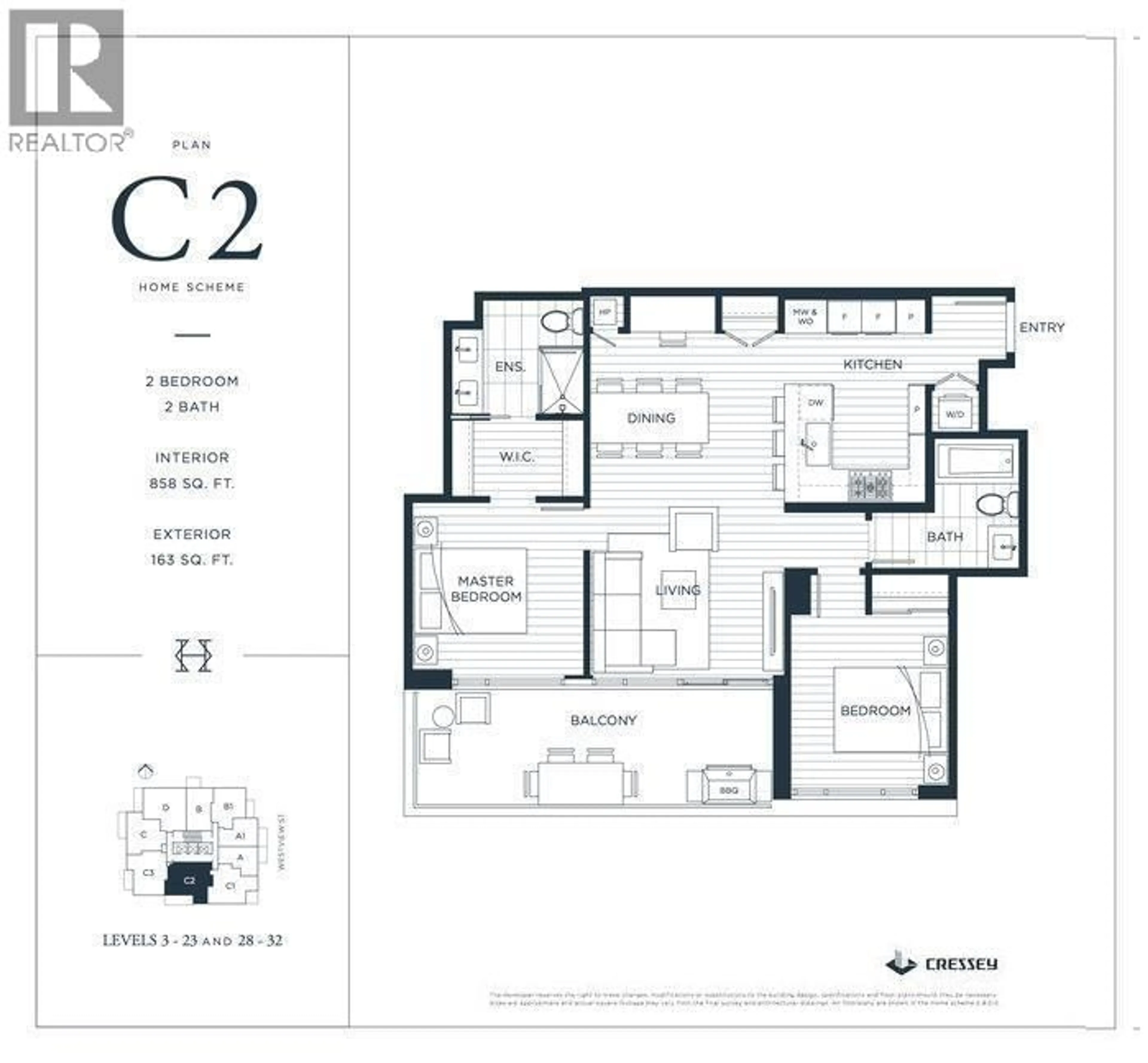 Floor plan for 1507 - 450 WESTVIEW STREET, Coquitlam British Columbia V3K6C3
