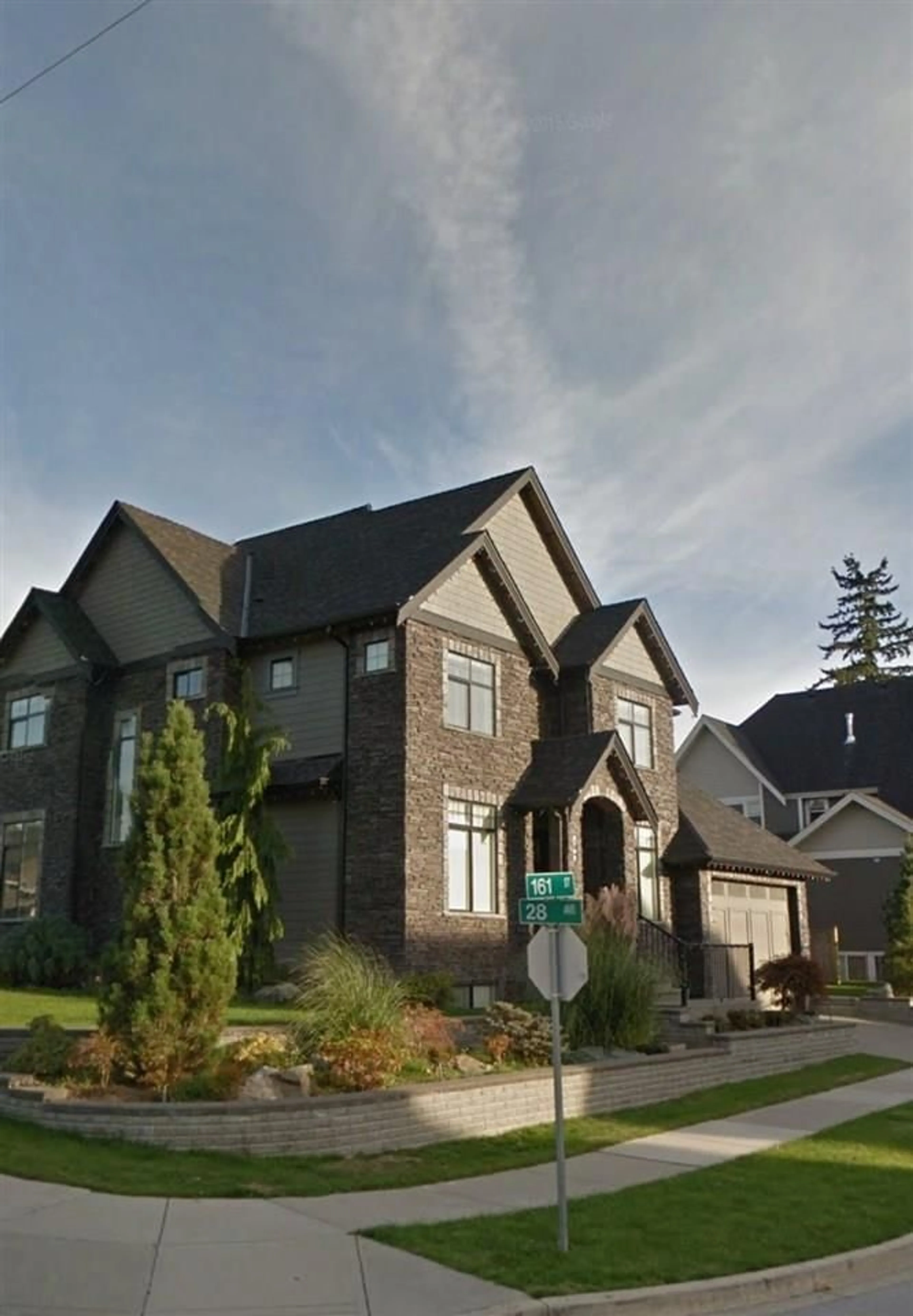 Home with brick exterior material, street for 2798 161, Surrey British Columbia V3Z3W1