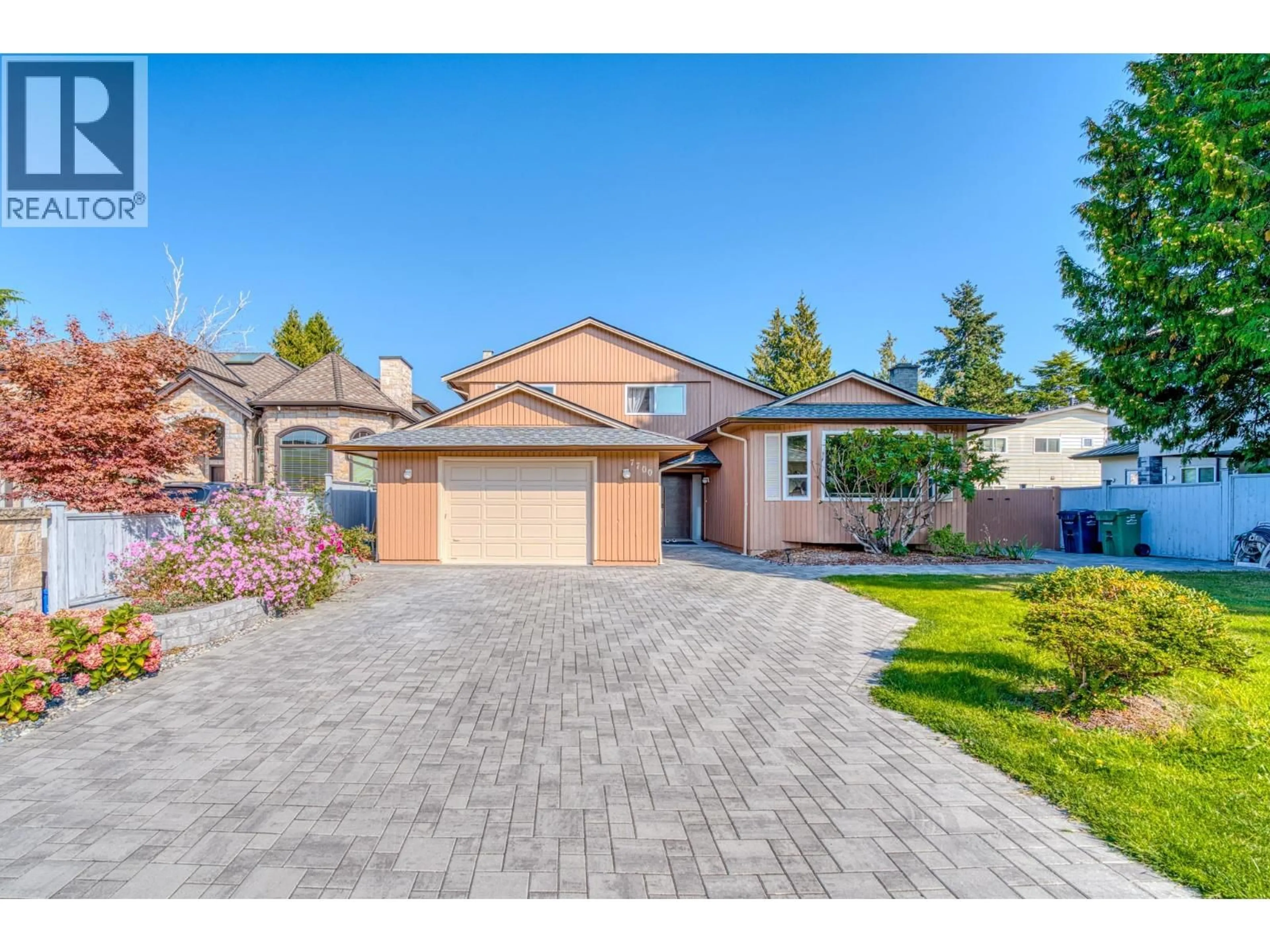 Home with brick exterior material, street for 7700 DAMPIER DRIVE, Richmond British Columbia V7C4P1