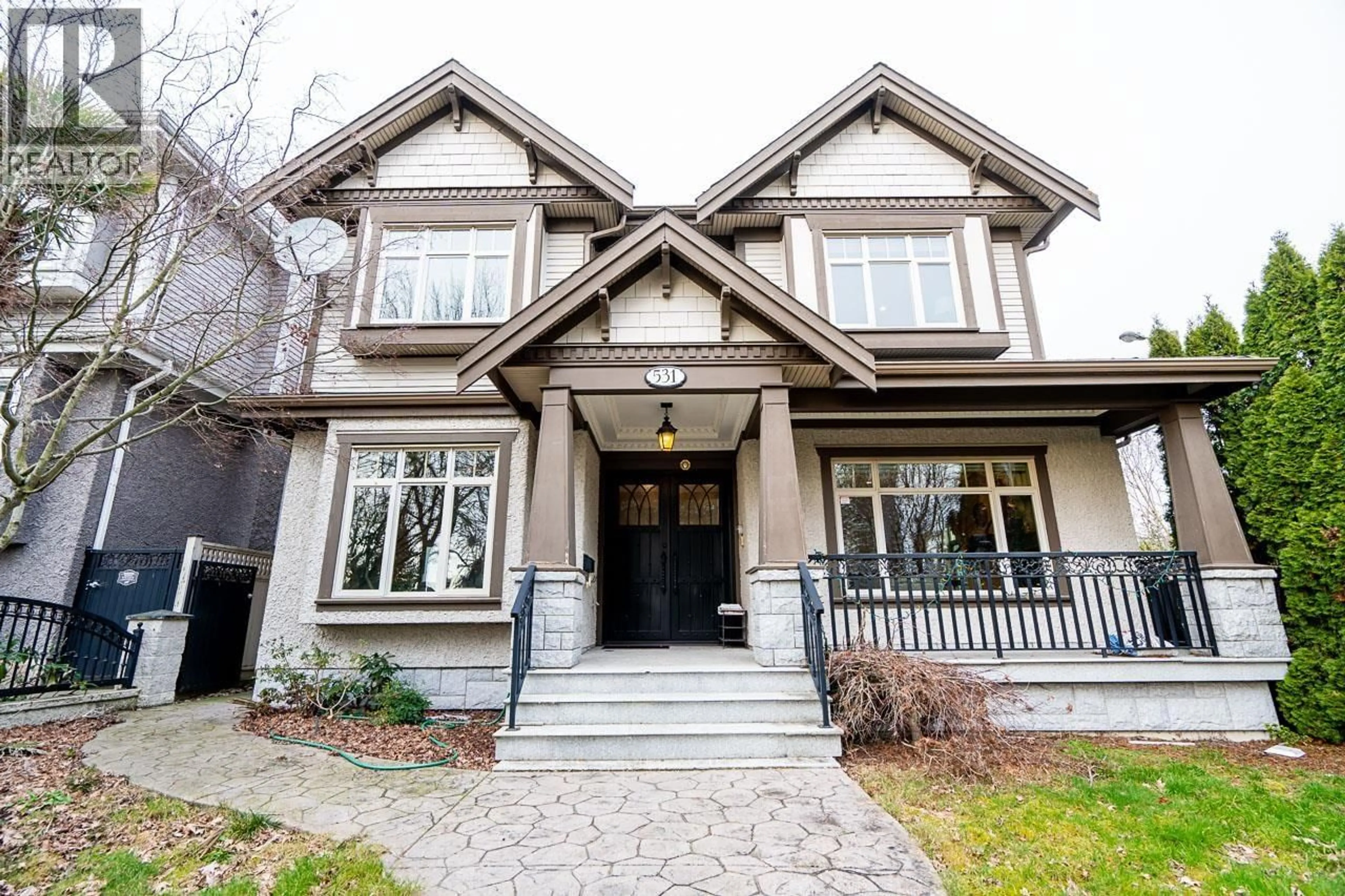 Home with brick exterior material, street for 531 64TH AVENUE, Vancouver British Columbia V6P2L1