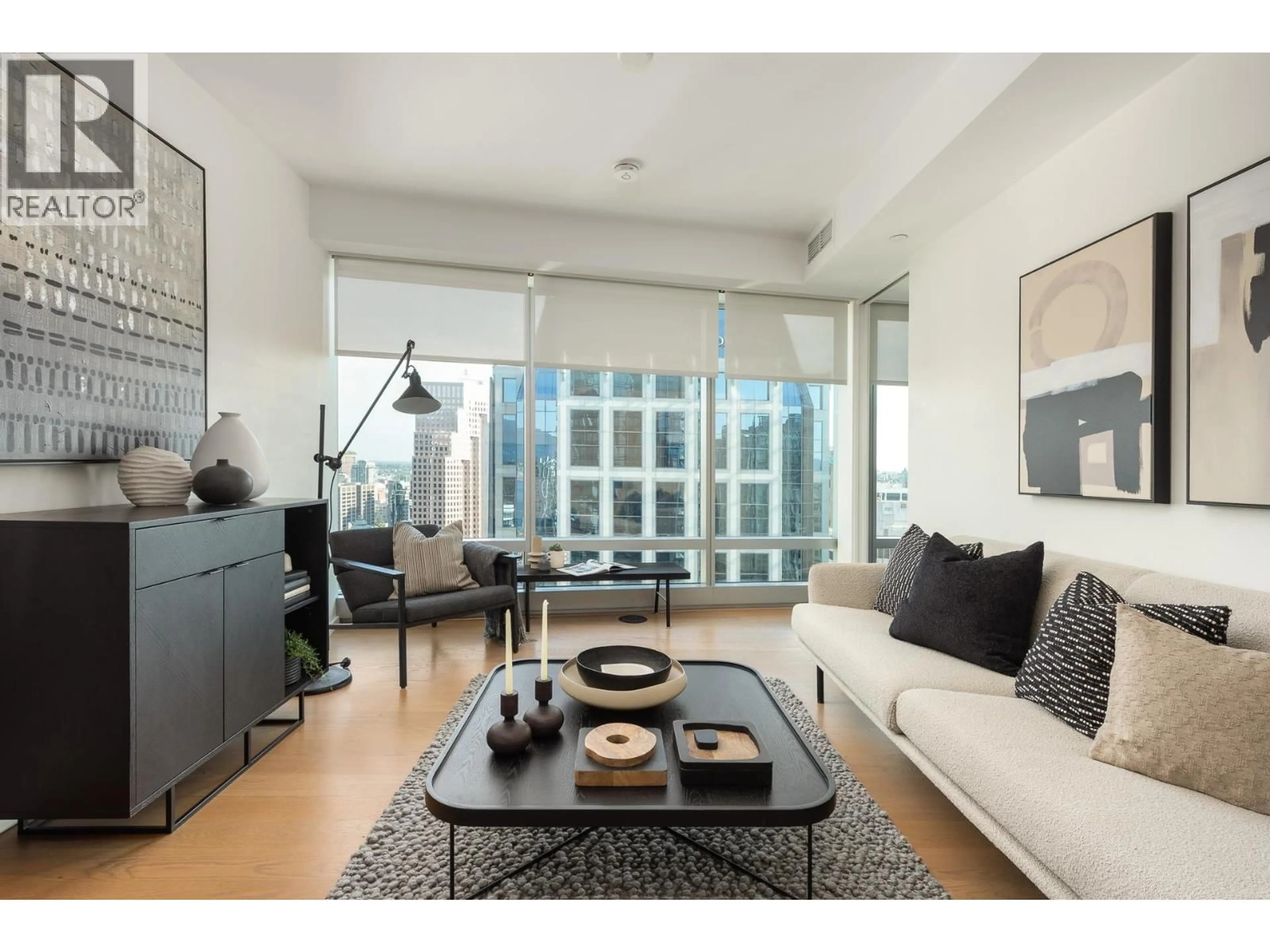 Living room with furniture, unknown for 3108 - 1151 GEORGIA STREET, Vancouver British Columbia O6E0B3