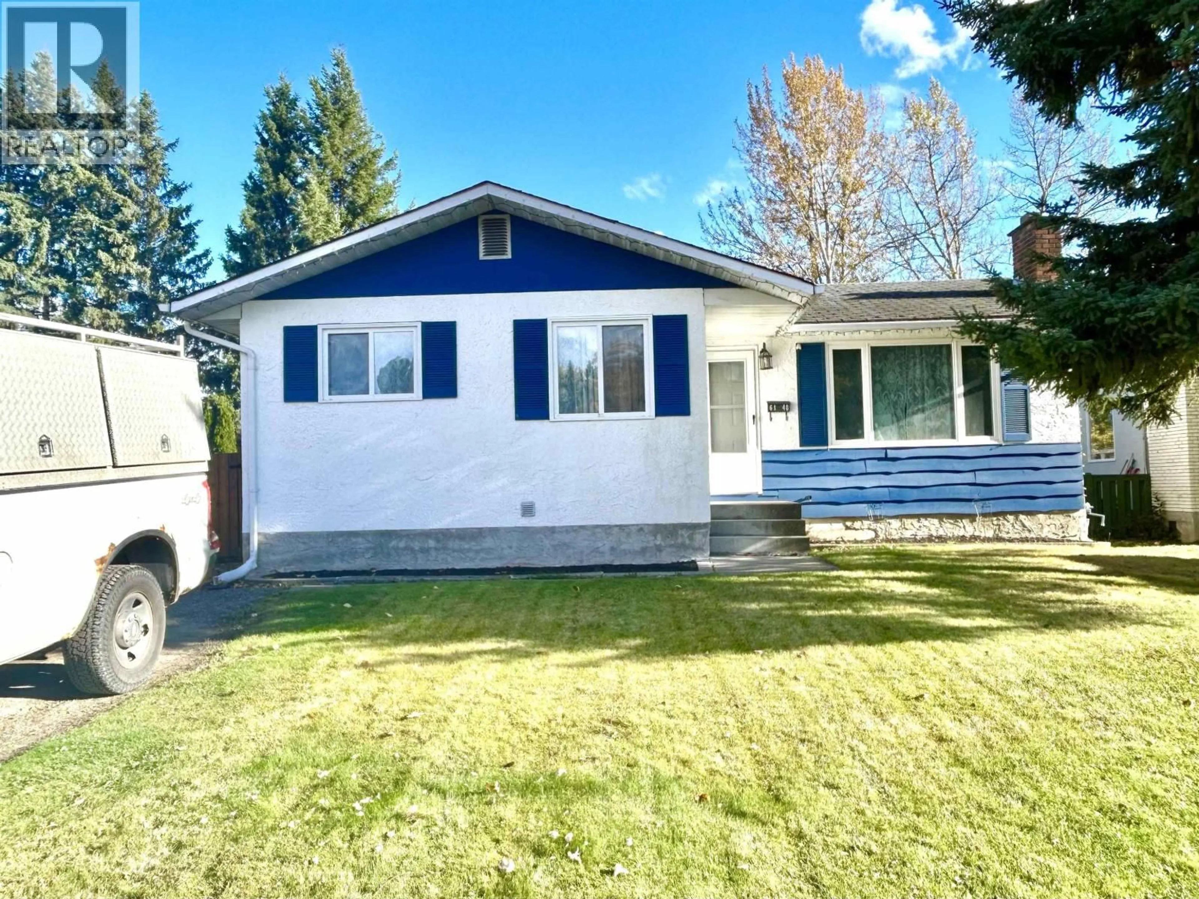 Home with vinyl exterior material, street for 6148 TRENT DRIVE, Prince George British Columbia V2N2G5