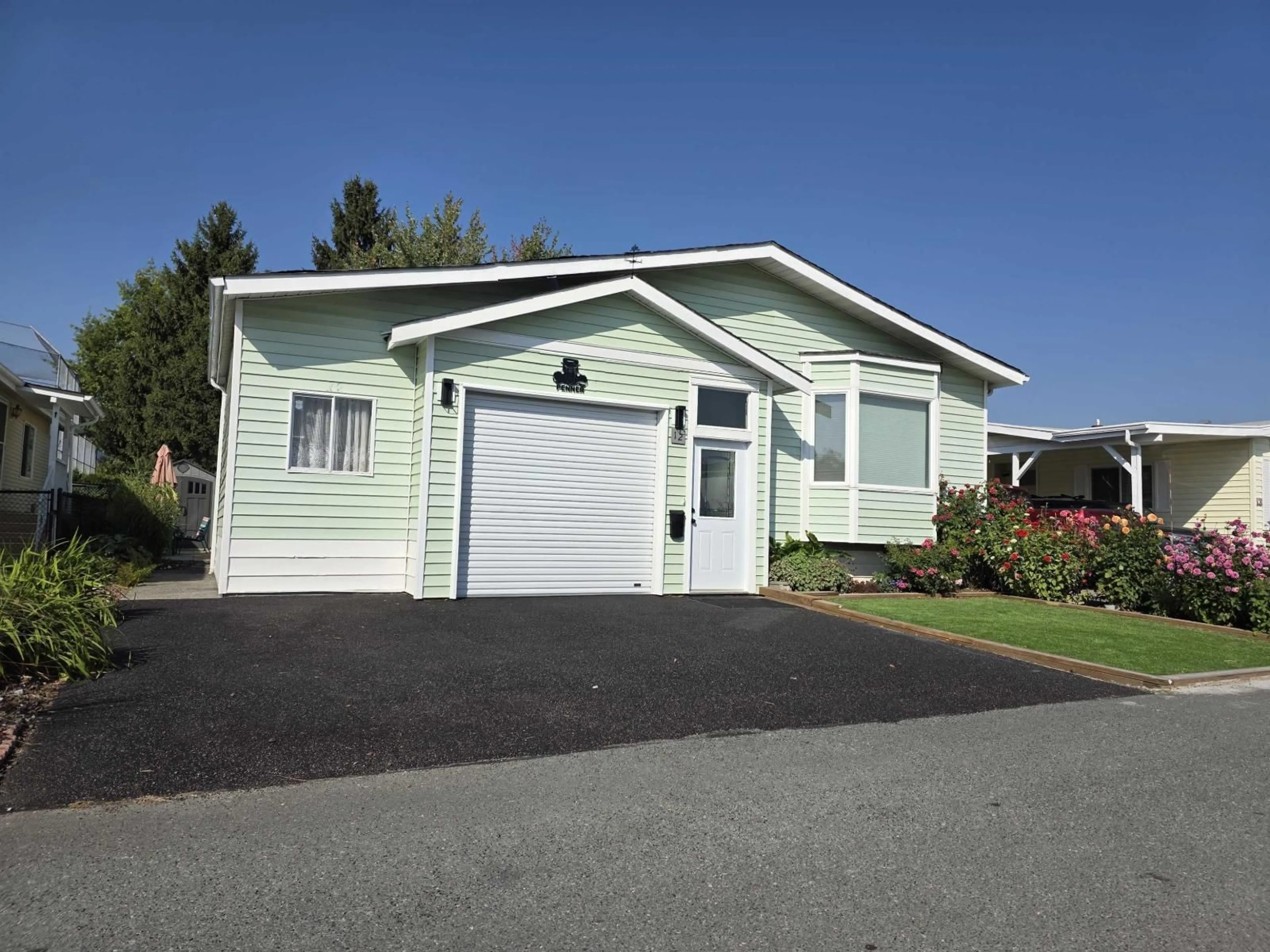 Home with vinyl exterior material, street for 12 - 9055 ASHWELL ROAD, Chilliwack British Columbia V2P7S6