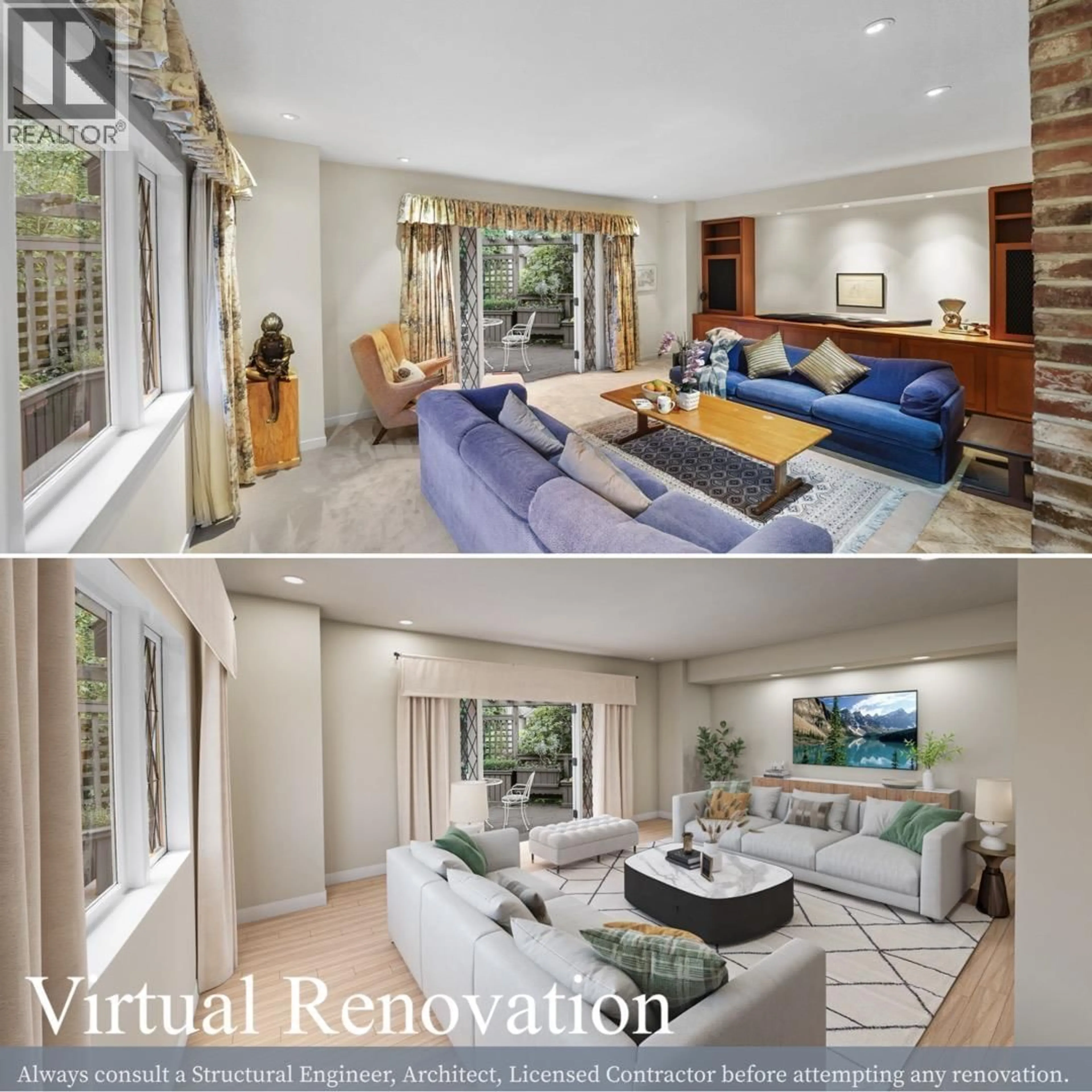 Living room with furniture, unknown for 6025 CARNARVON STREET, Vancouver British Columbia V6N1J9
