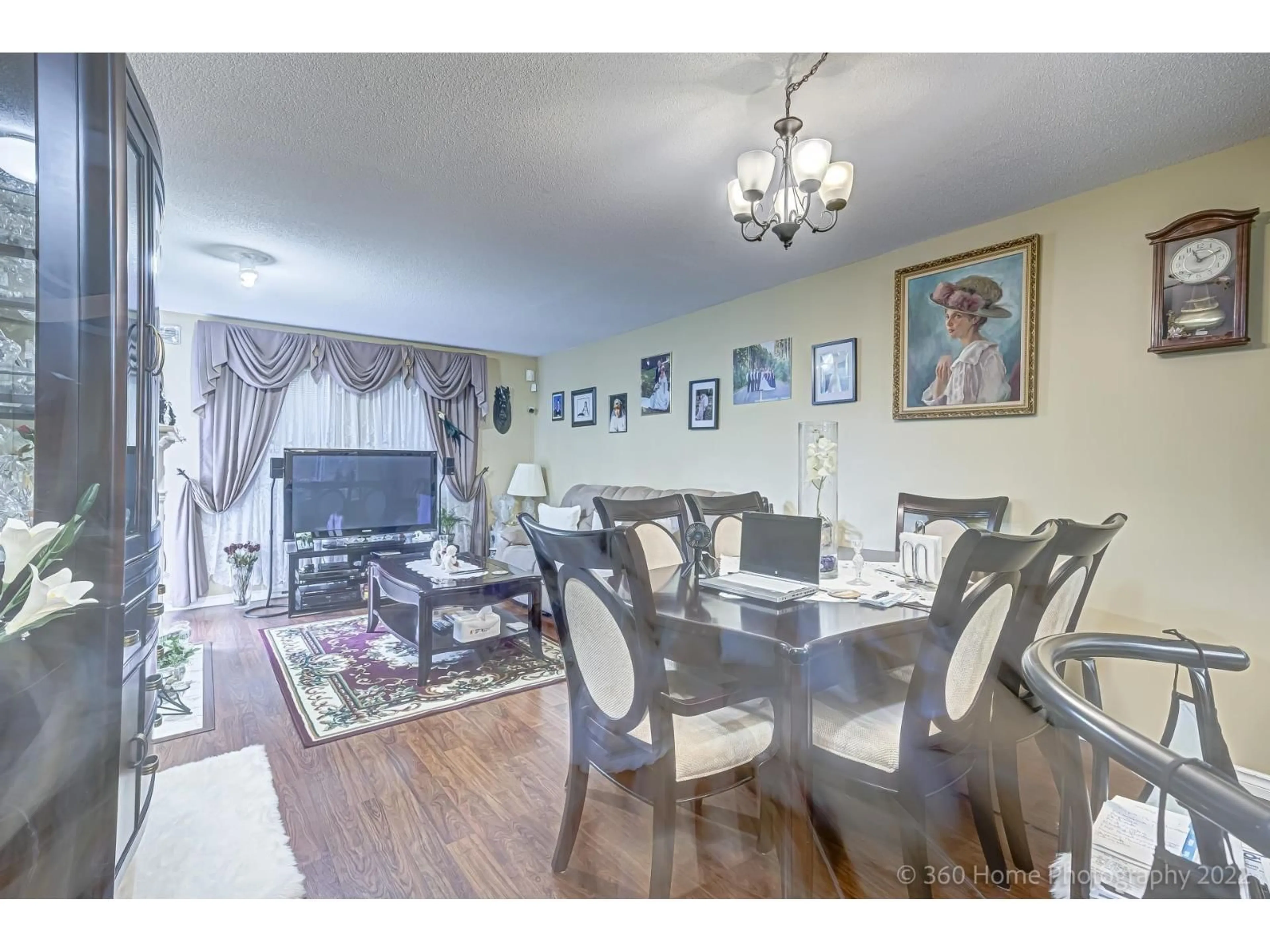 Dining room, wood/laminate floor for 107 - 15140 108, Surrey British Columbia V3R0T9