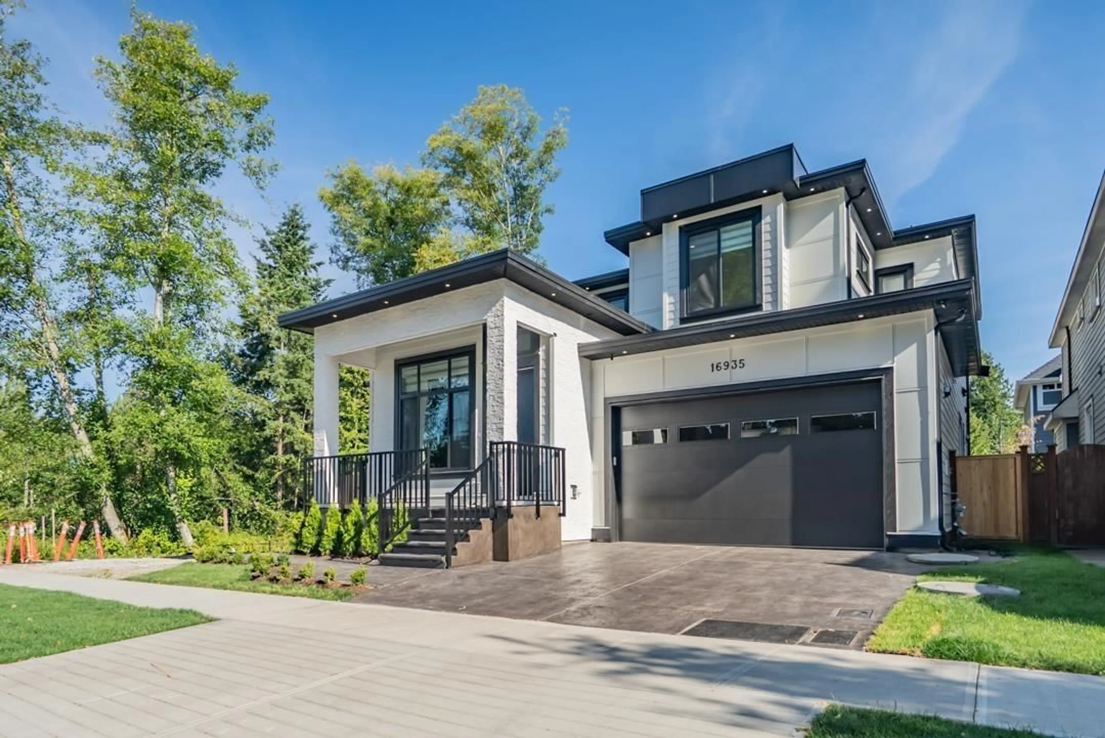 Home with brick exterior material, street for 16935 0A, Surrey British Columbia V3Z9N8