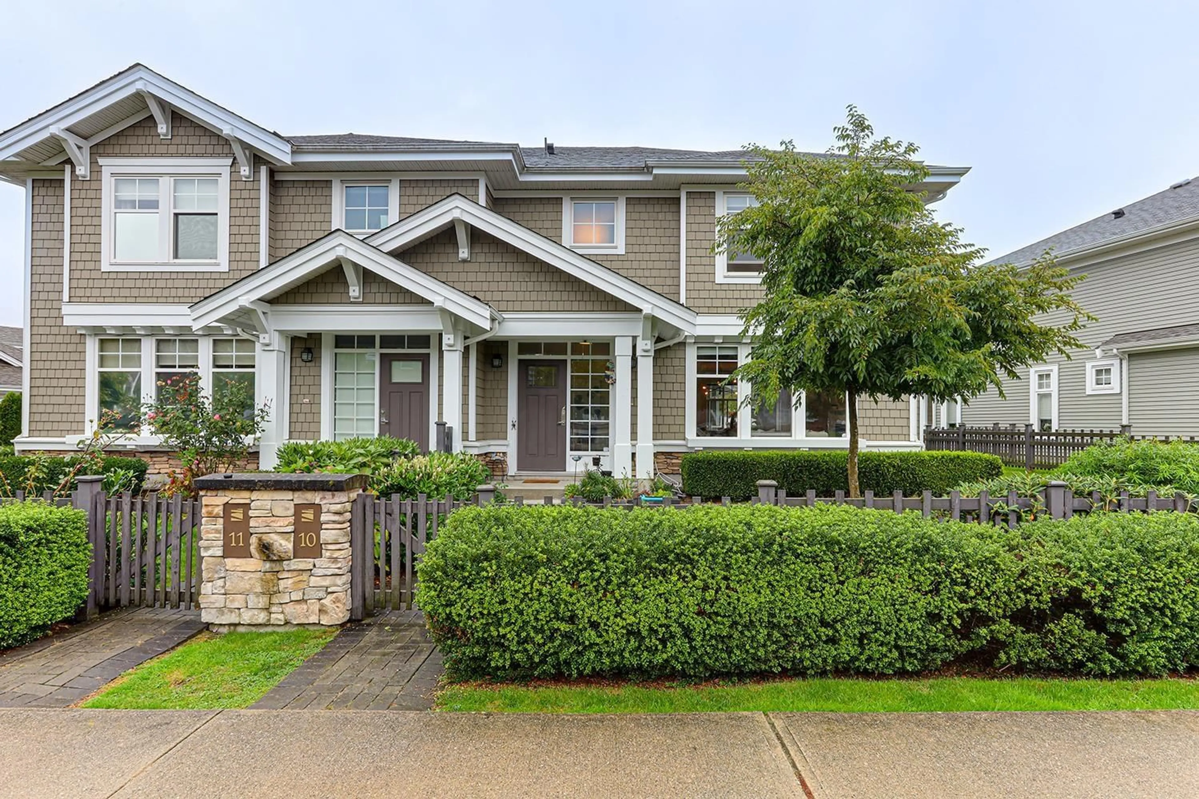 Home with brick exterior material, street for 10 - 10500 DELSOM, Delta British Columbia V4C0C3