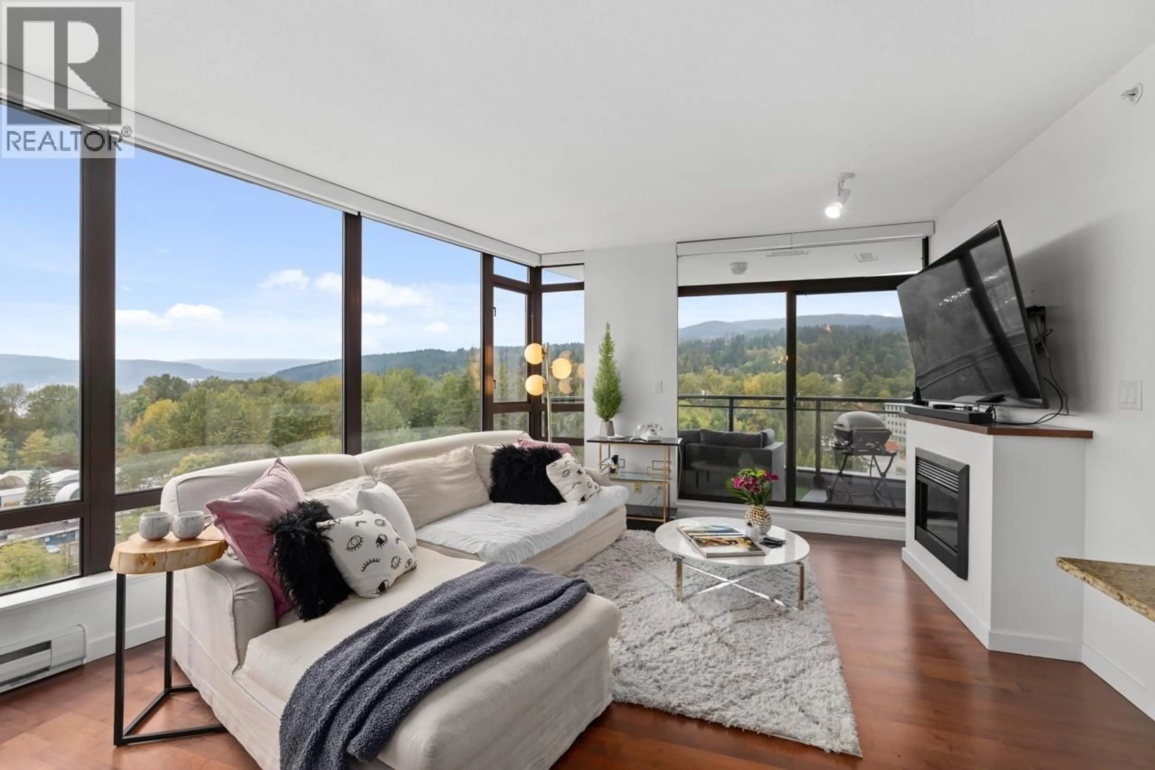 Living room with furniture, unknown for 1006 - 110 BREW STREET, Port Moody British Columbia V3H0E1