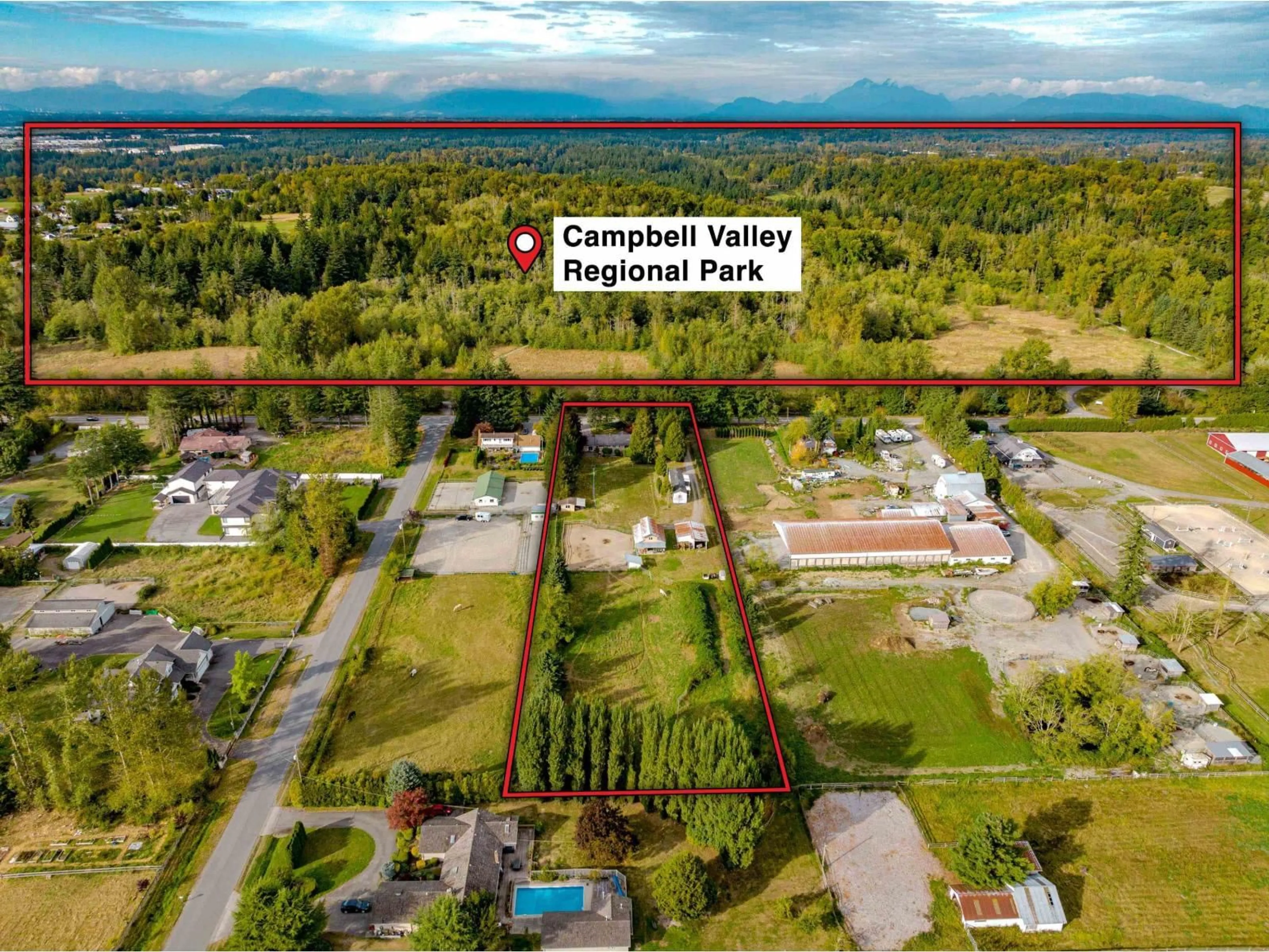 A pic from outside/outdoor area/front of a property/back of a property/a pic from drone, mountain view for 20228 8, Langley British Columbia V2Z1V6