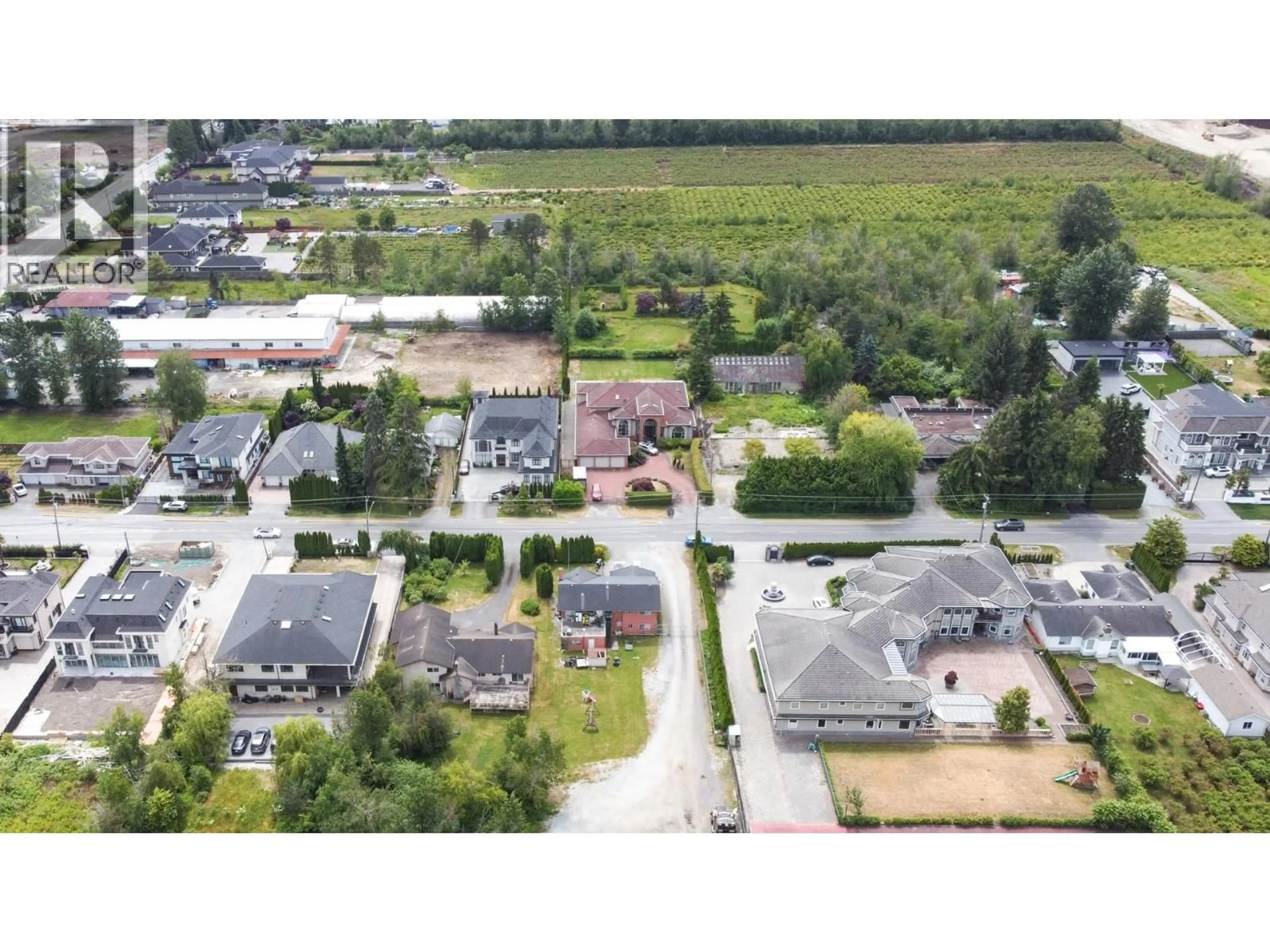 A pic from outside/outdoor area/front of a property/back of a property/a pic from drone, street for 11660 BLUNDELL ROAD, Richmond British Columbia V6Y1L3