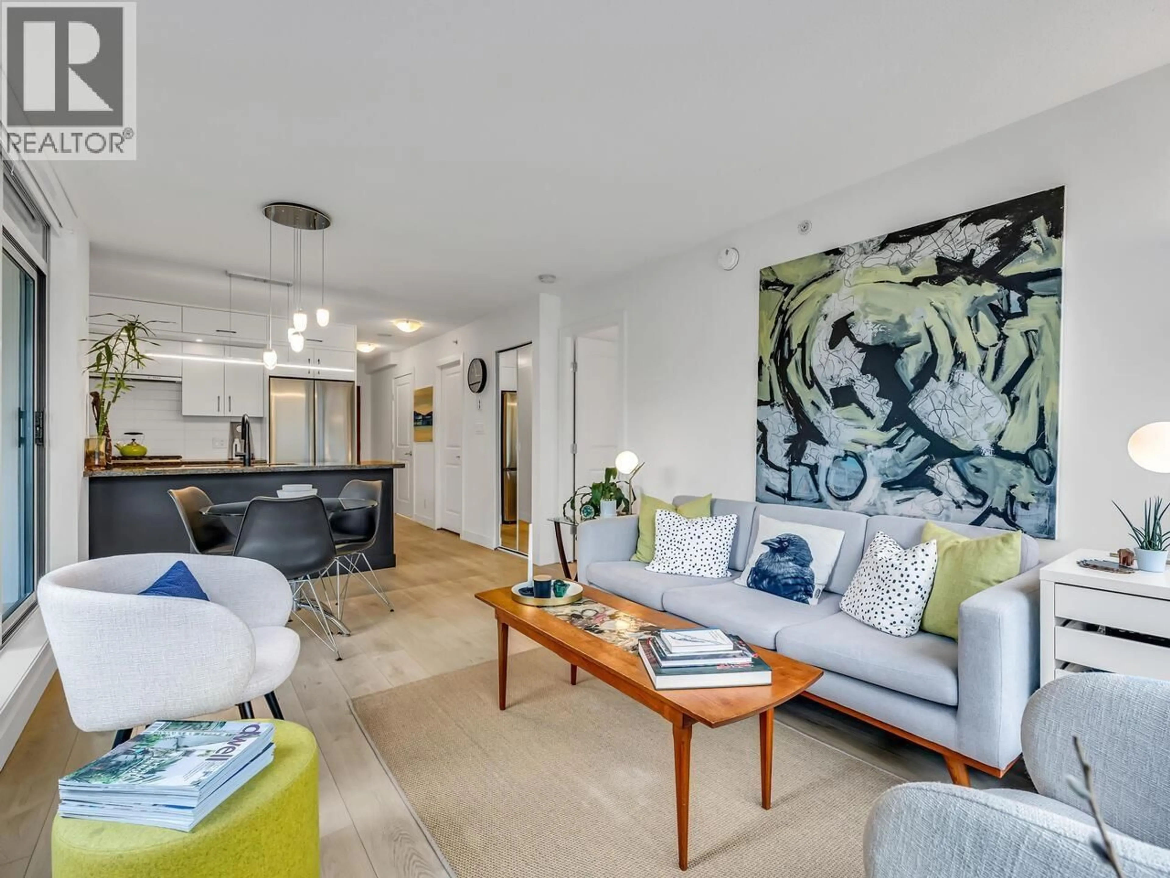 Living room with furniture, unknown for 301 - 1650 7TH AVENUE, Vancouver British Columbia V6J5N1