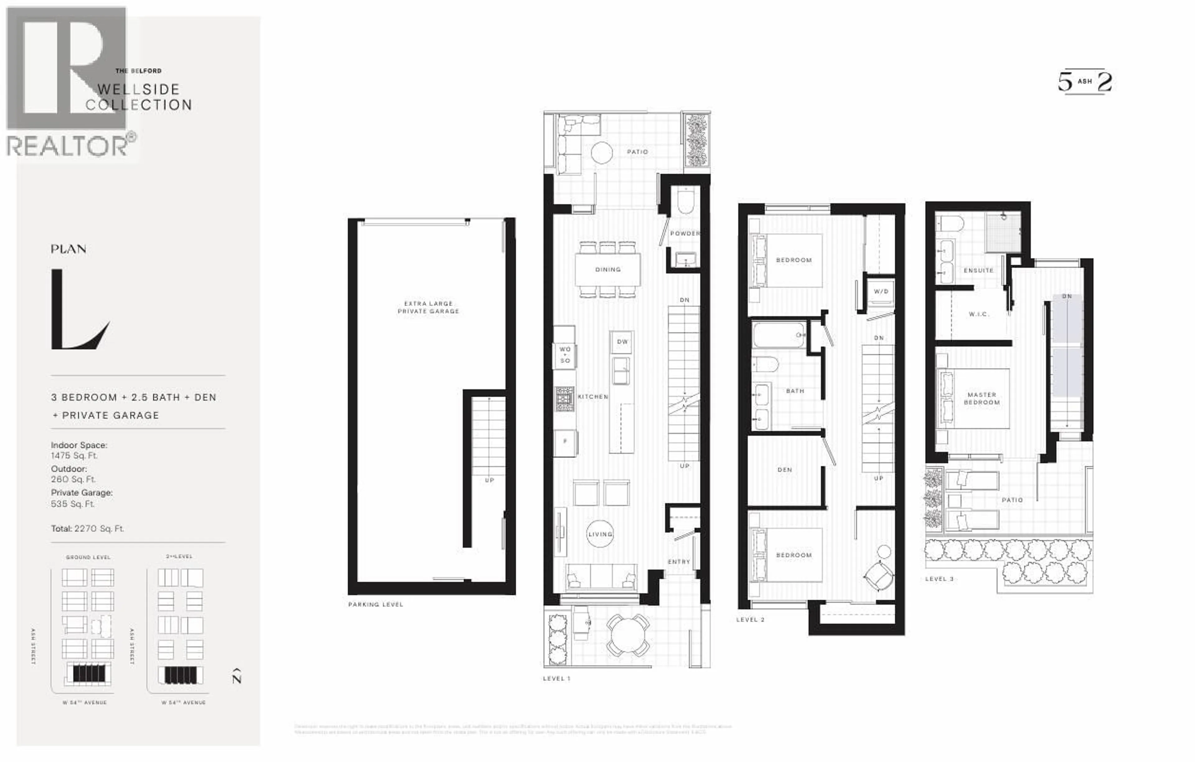 Floor plan for 121 - 6922 ASH STREET, Vancouver British Columbia V6P3K4