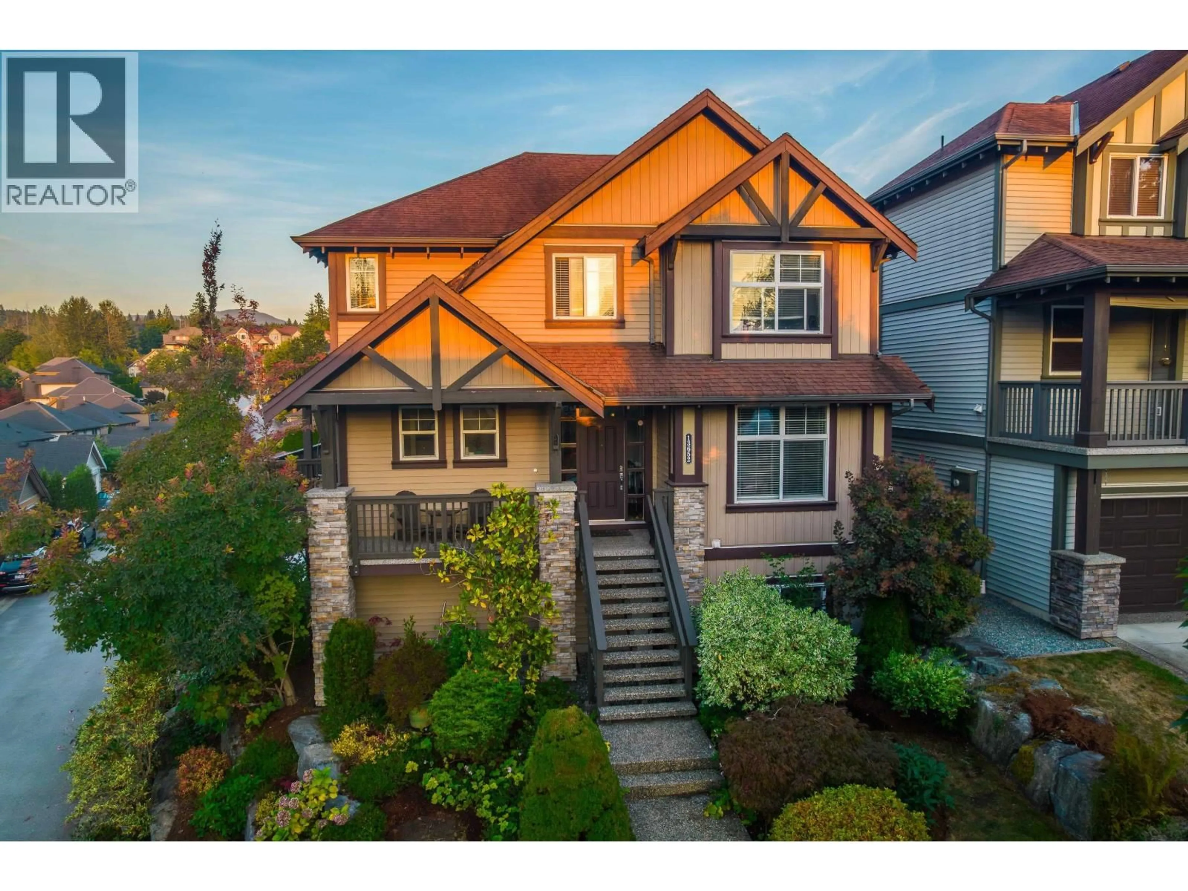 A pic from outside/outdoor area/front of a property/back of a property/a pic from drone, street for 13652 228 STREET, Maple Ridge British Columbia V4R0B5