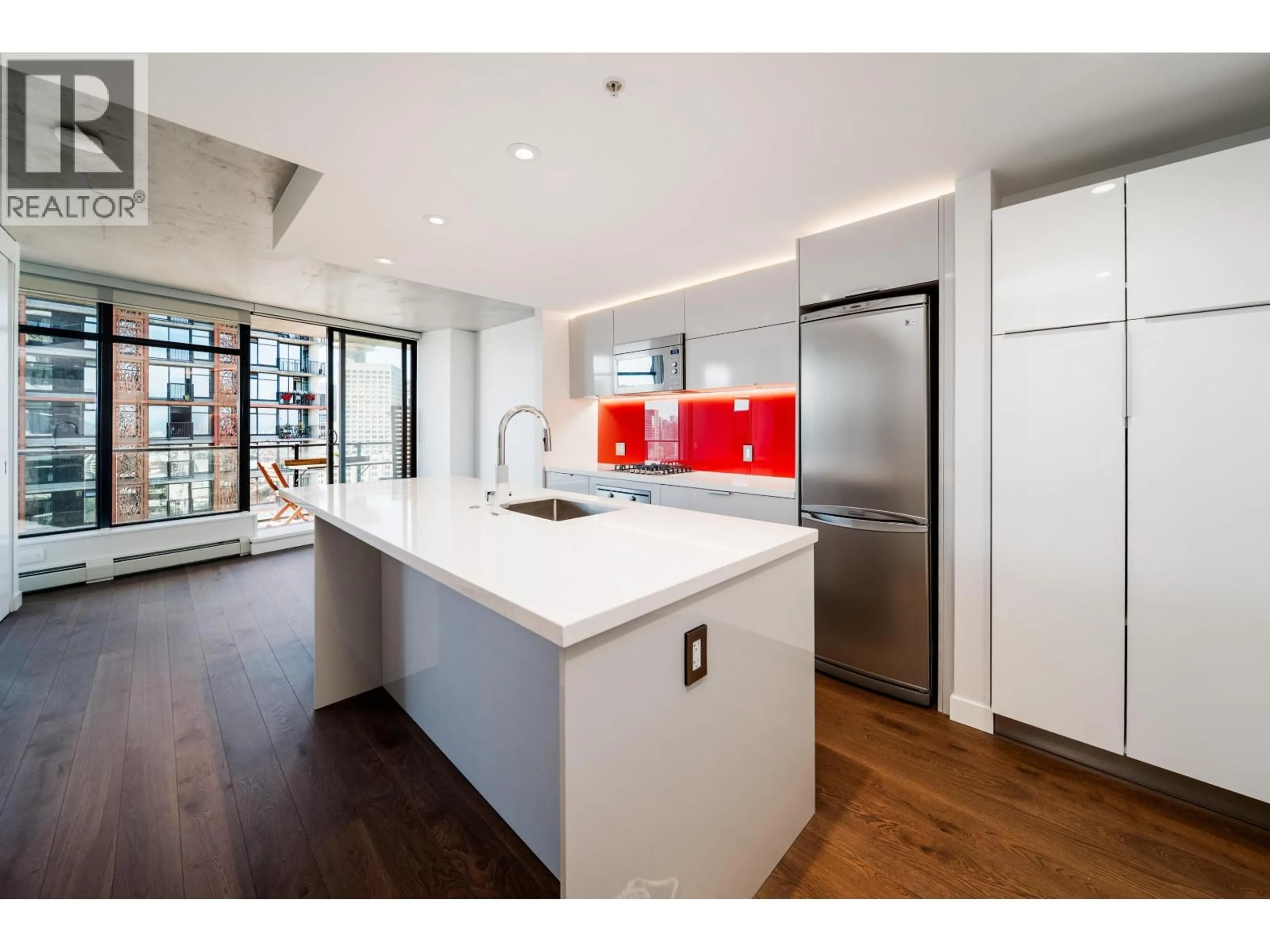 Open concept kitchen, unknown for 2508 - 108 CORDOVA STREET, Vancouver British Columbia V6B0G5