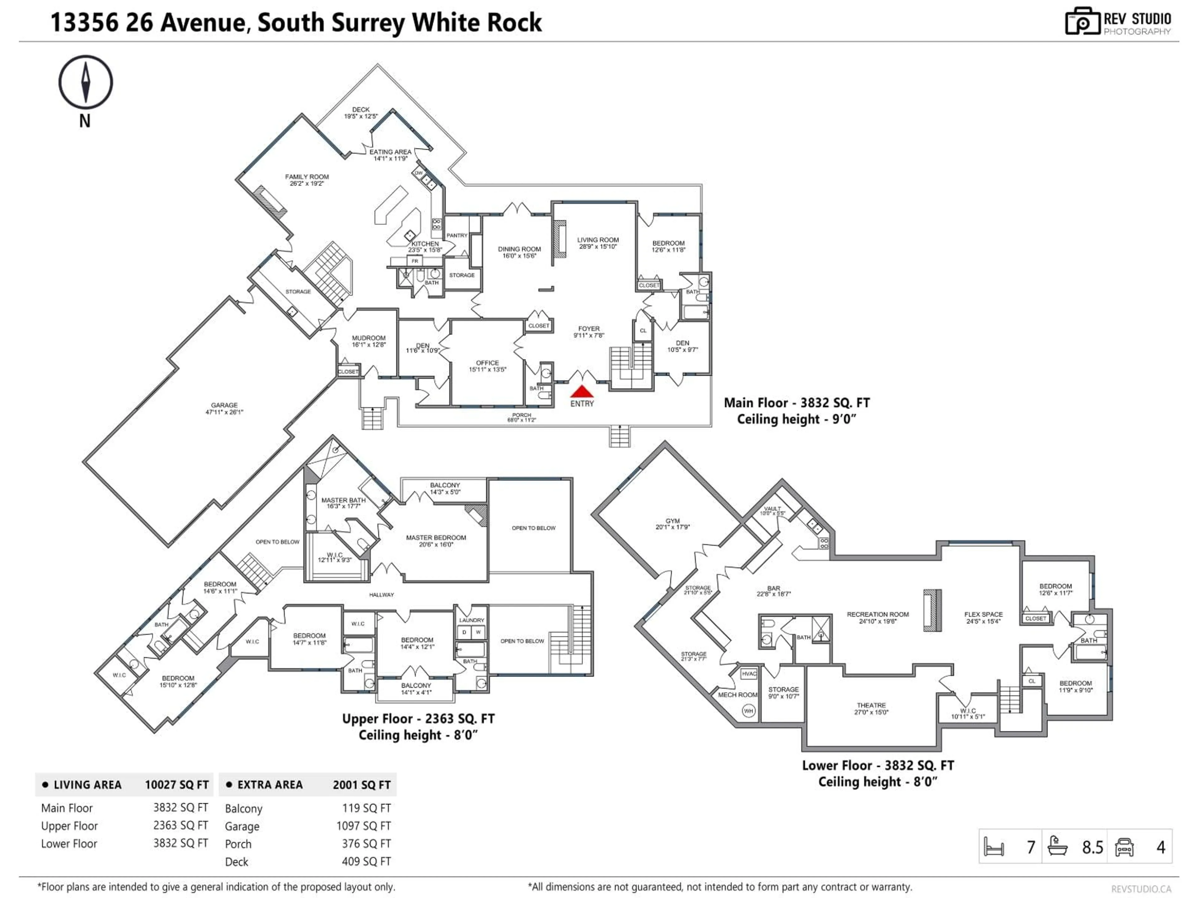 Floor plan for 13356 26, Surrey British Columbia V4P1Y3