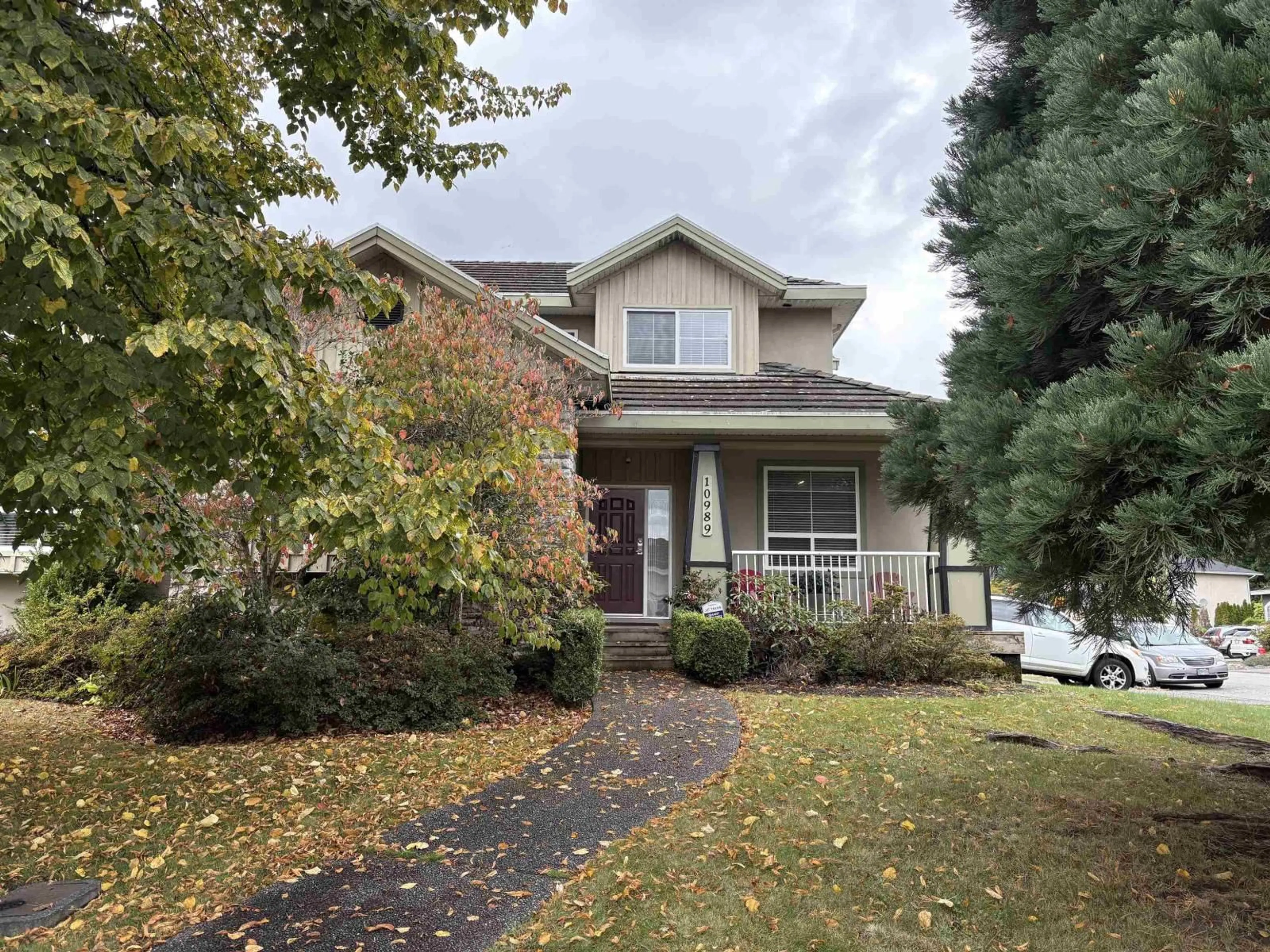 Home with brick exterior material, street for 10989 158, Surrey British Columbia V4N5G1