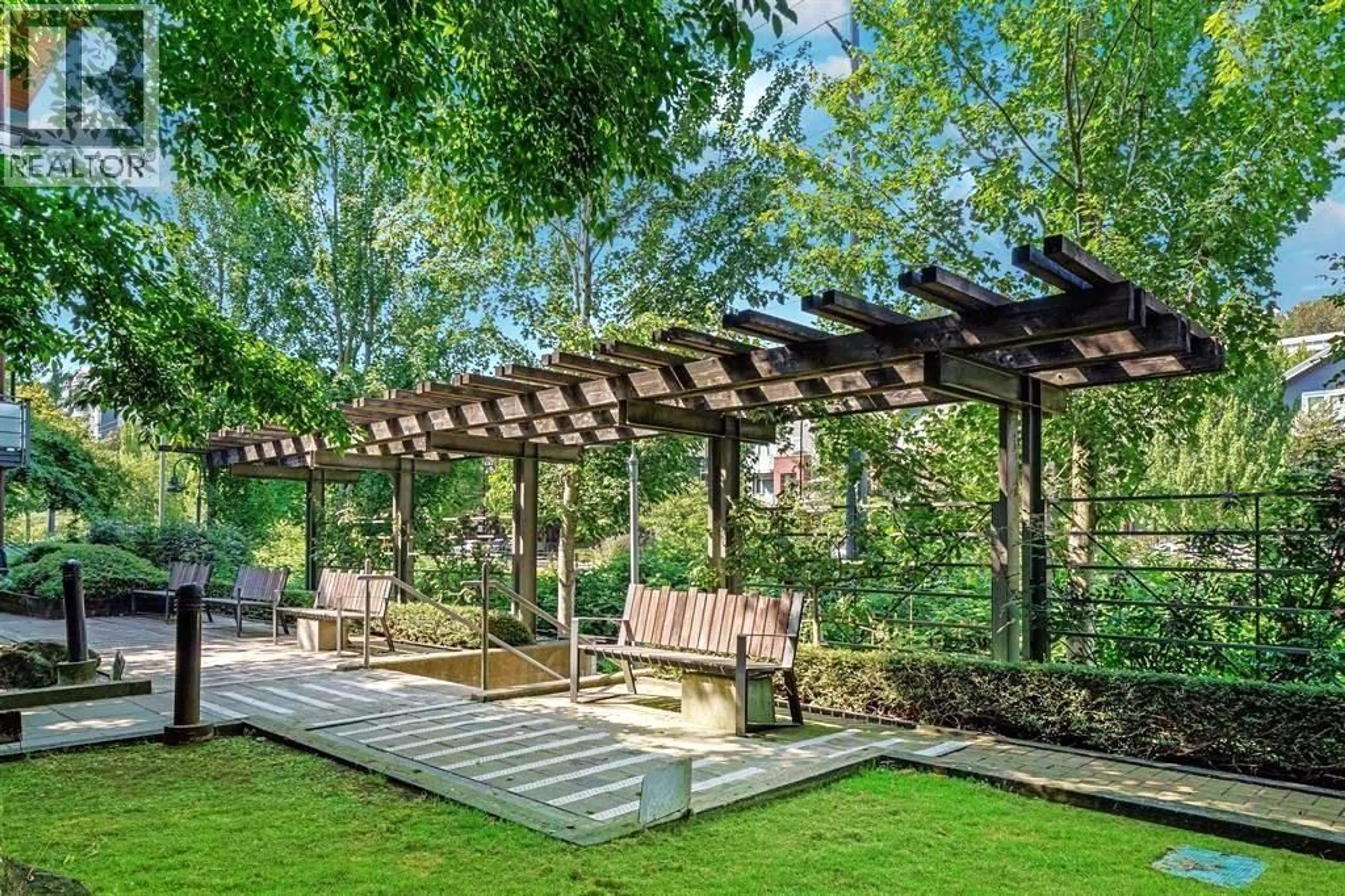 Patio, forest/trees view for 418 - 3133 RIVERWALK AVENUE, Vancouver British Columbia V5S0A7