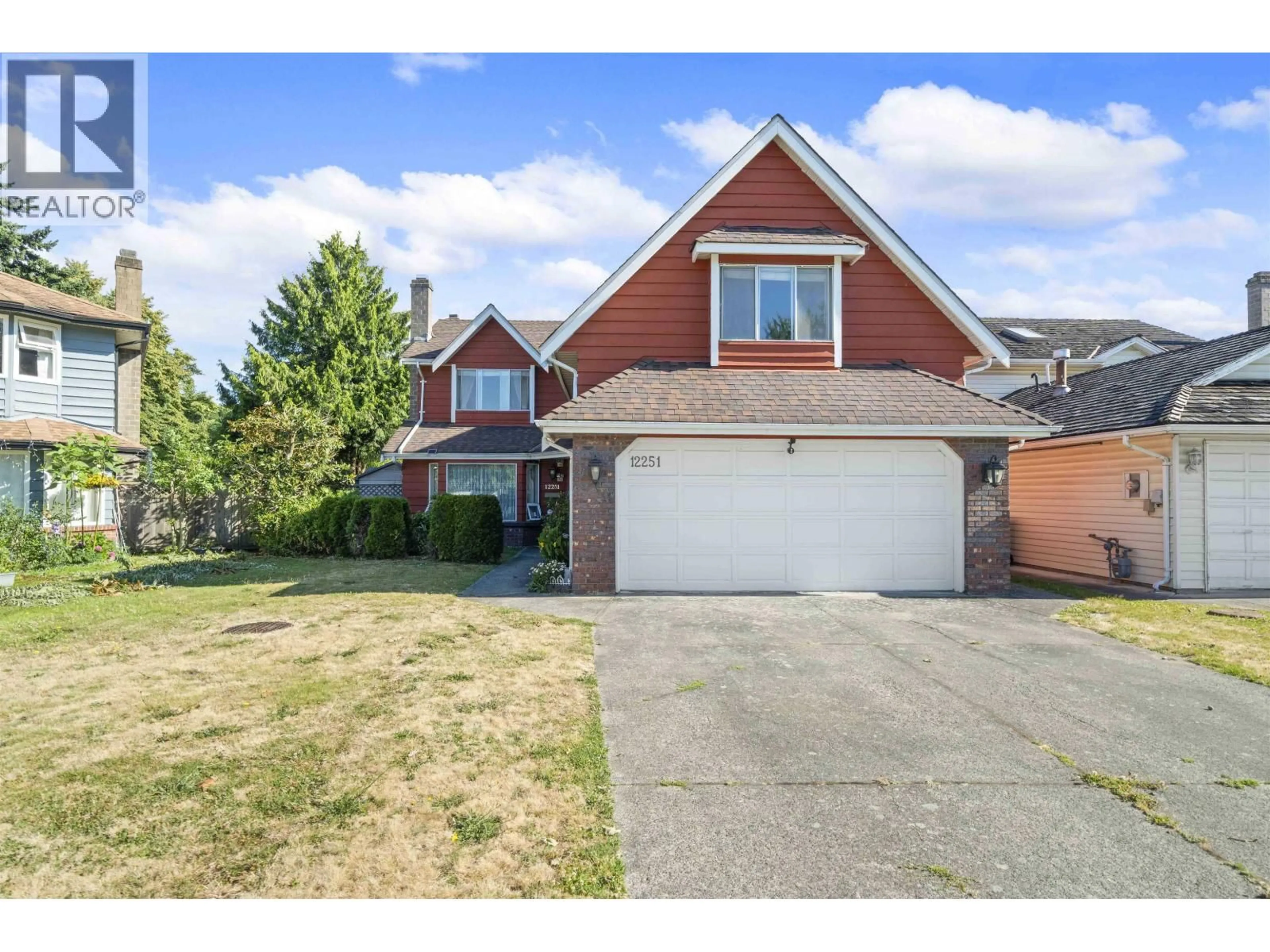 Home with vinyl exterior material, street for 12251 GREENLAND DRIVE, Richmond British Columbia V6V2A7