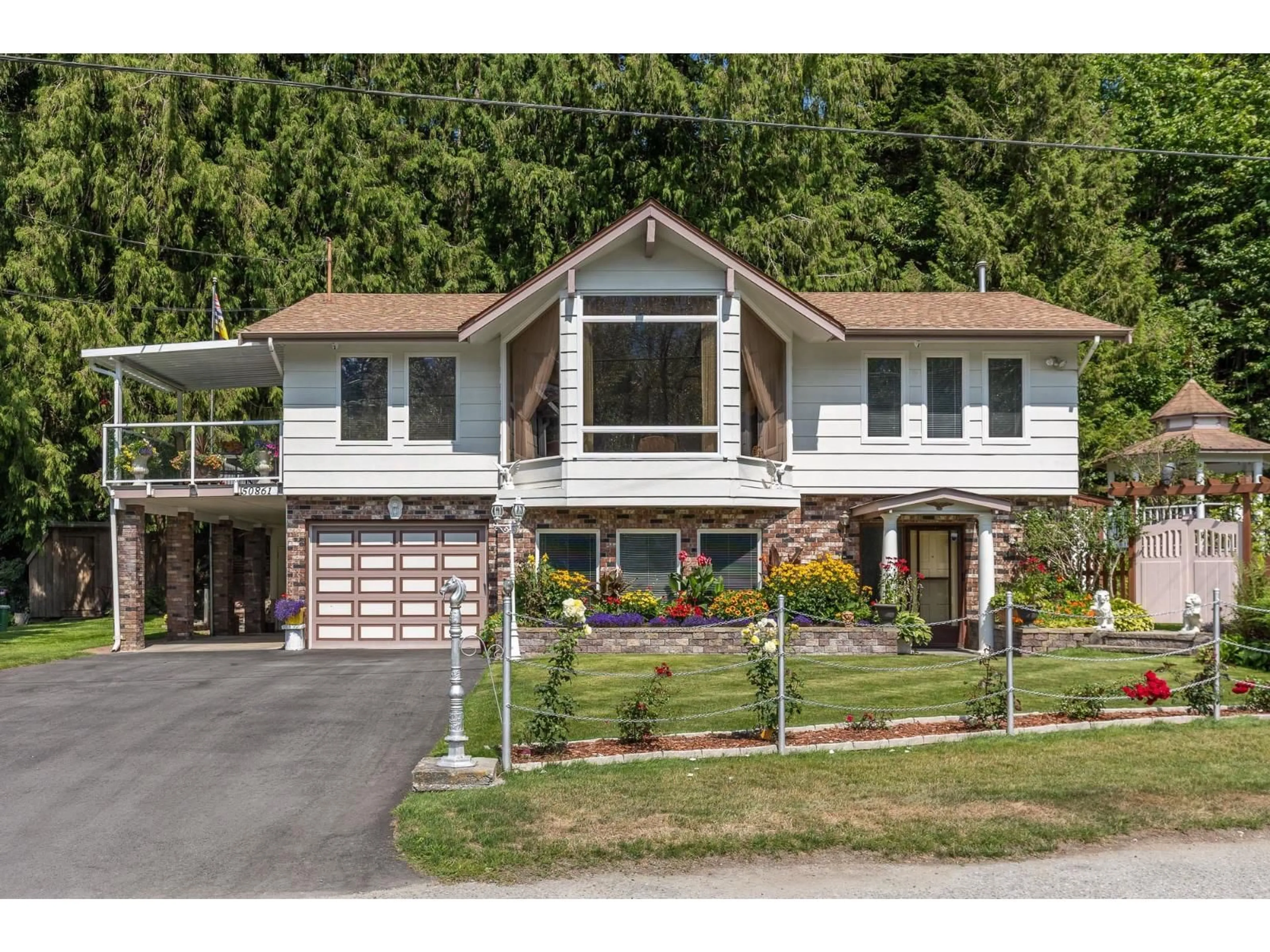 Home with vinyl exterior material, street for 50871 O'BYRNE ROAD, Chilliwack British Columbia V4Z1B6