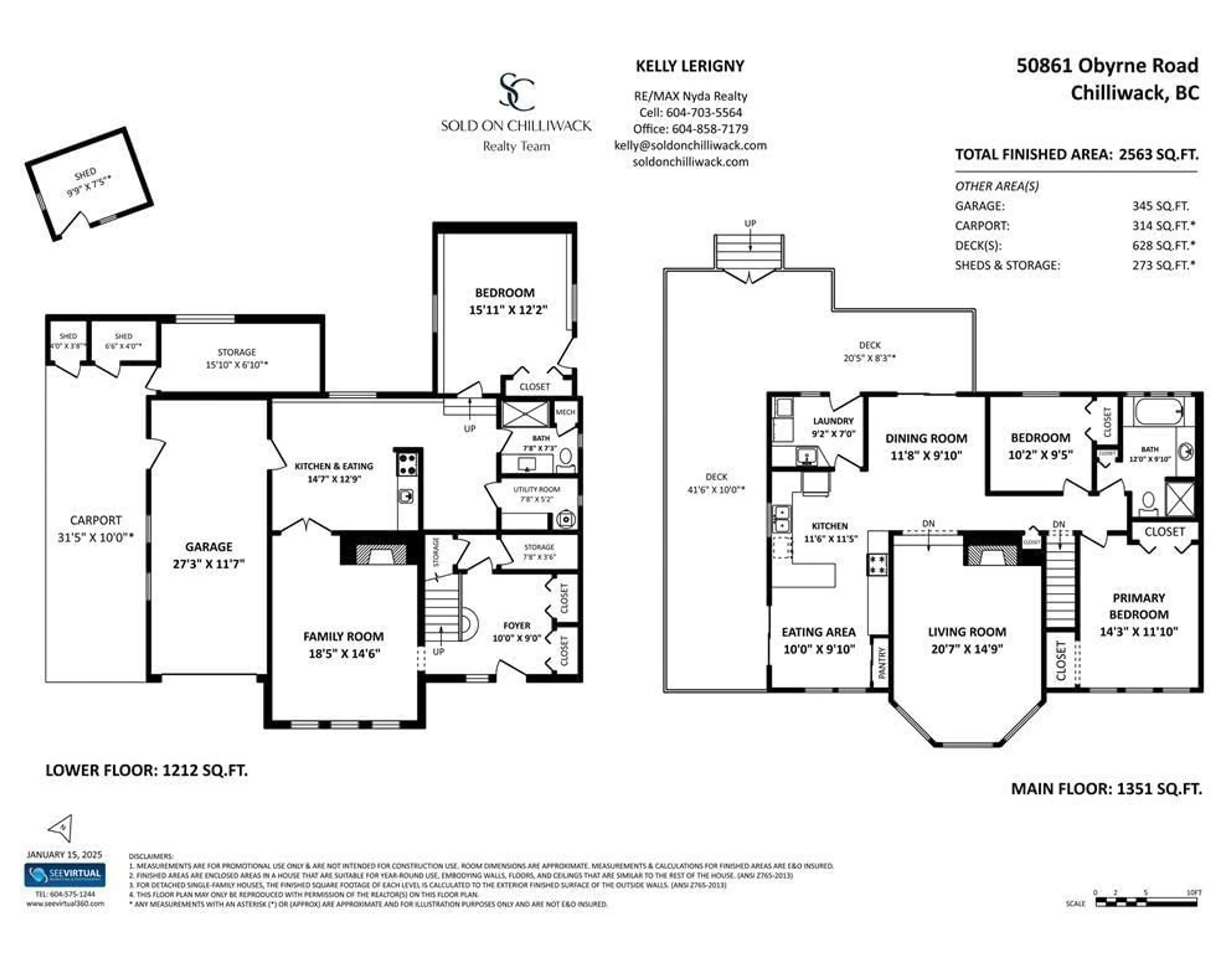 Floor plan for 50871 O'BYRNE ROAD, Chilliwack British Columbia V4Z1B6