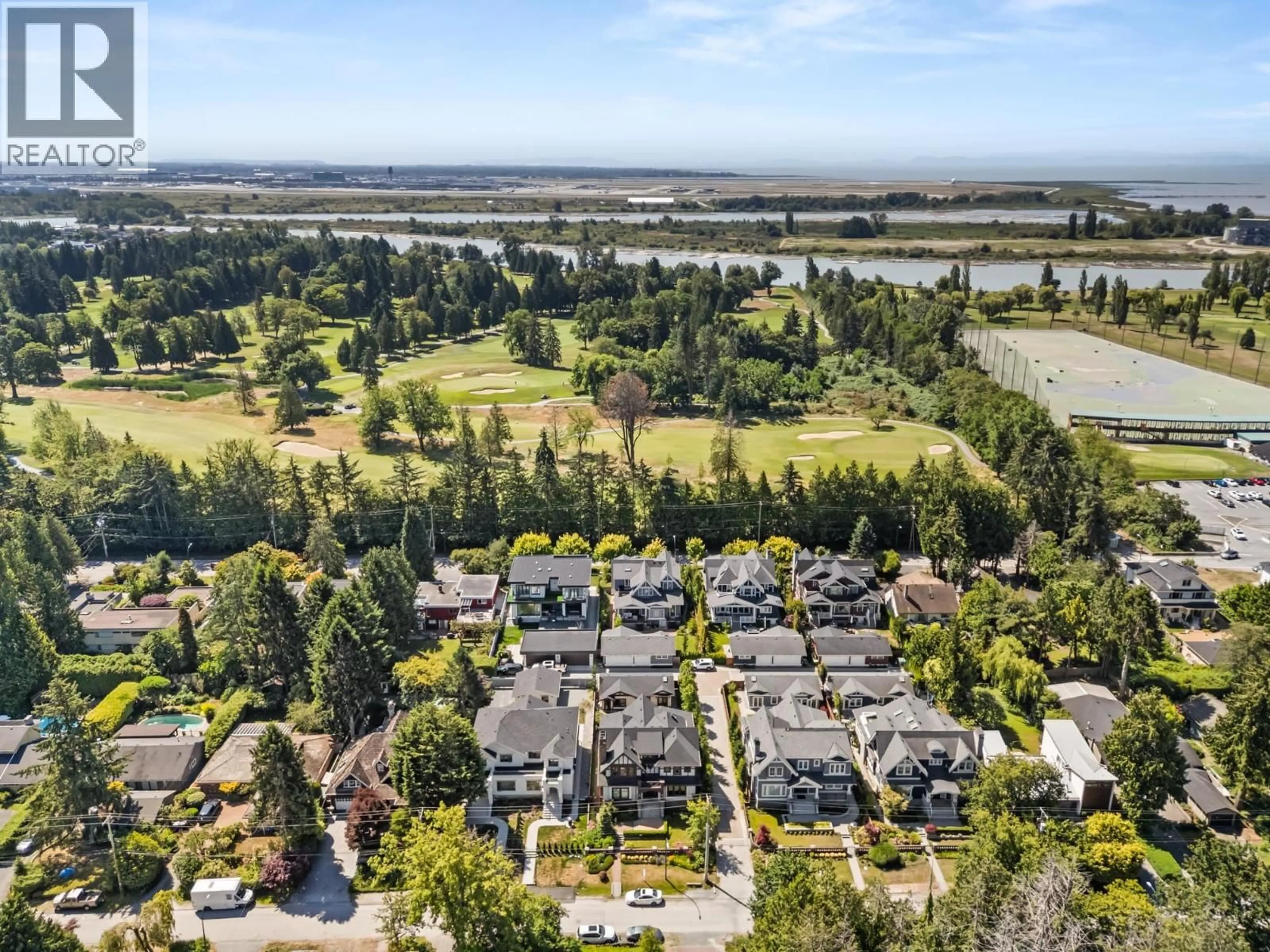 A pic from outside/outdoor area/front of a property/back of a property/a pic from drone, water/lake/river/ocean view for 3838 50TH AVENUE, Vancouver British Columbia V6N3V5