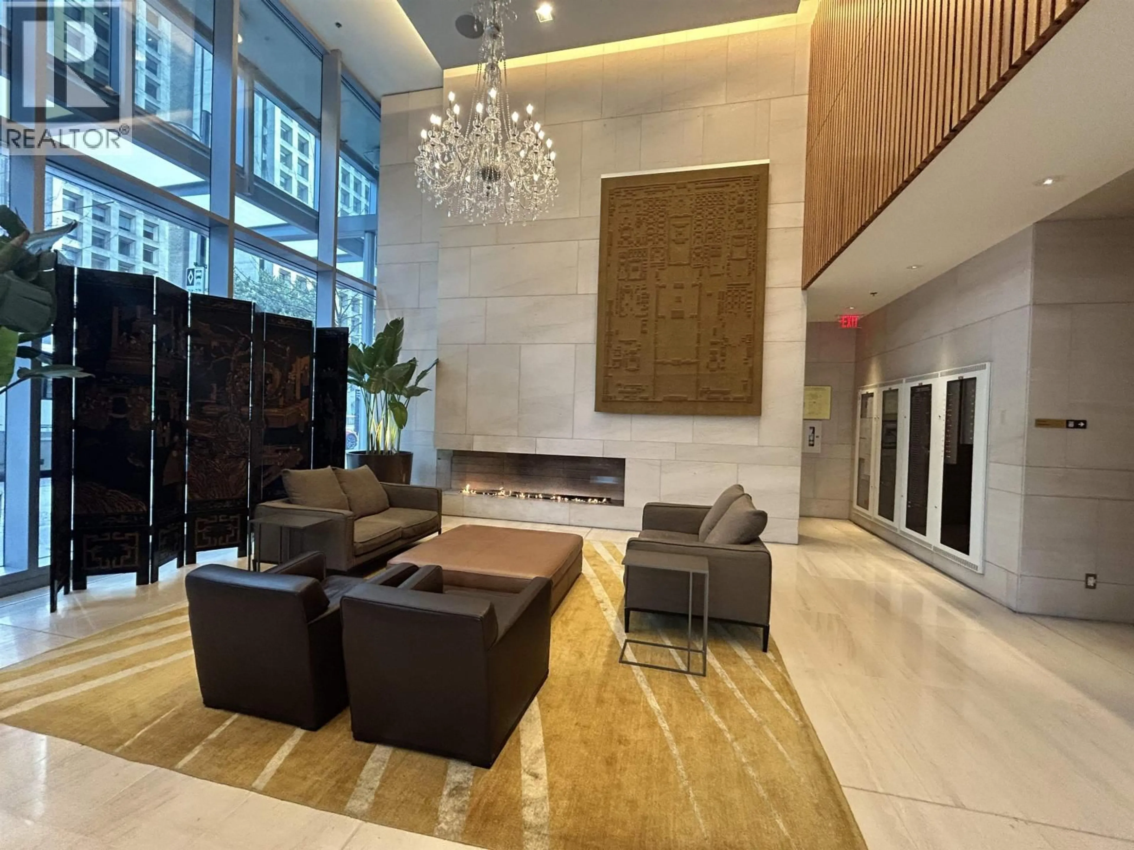 Lobby for 4603 - 1128 GEORGIA STREET, Vancouver British Columbia V6E0A8