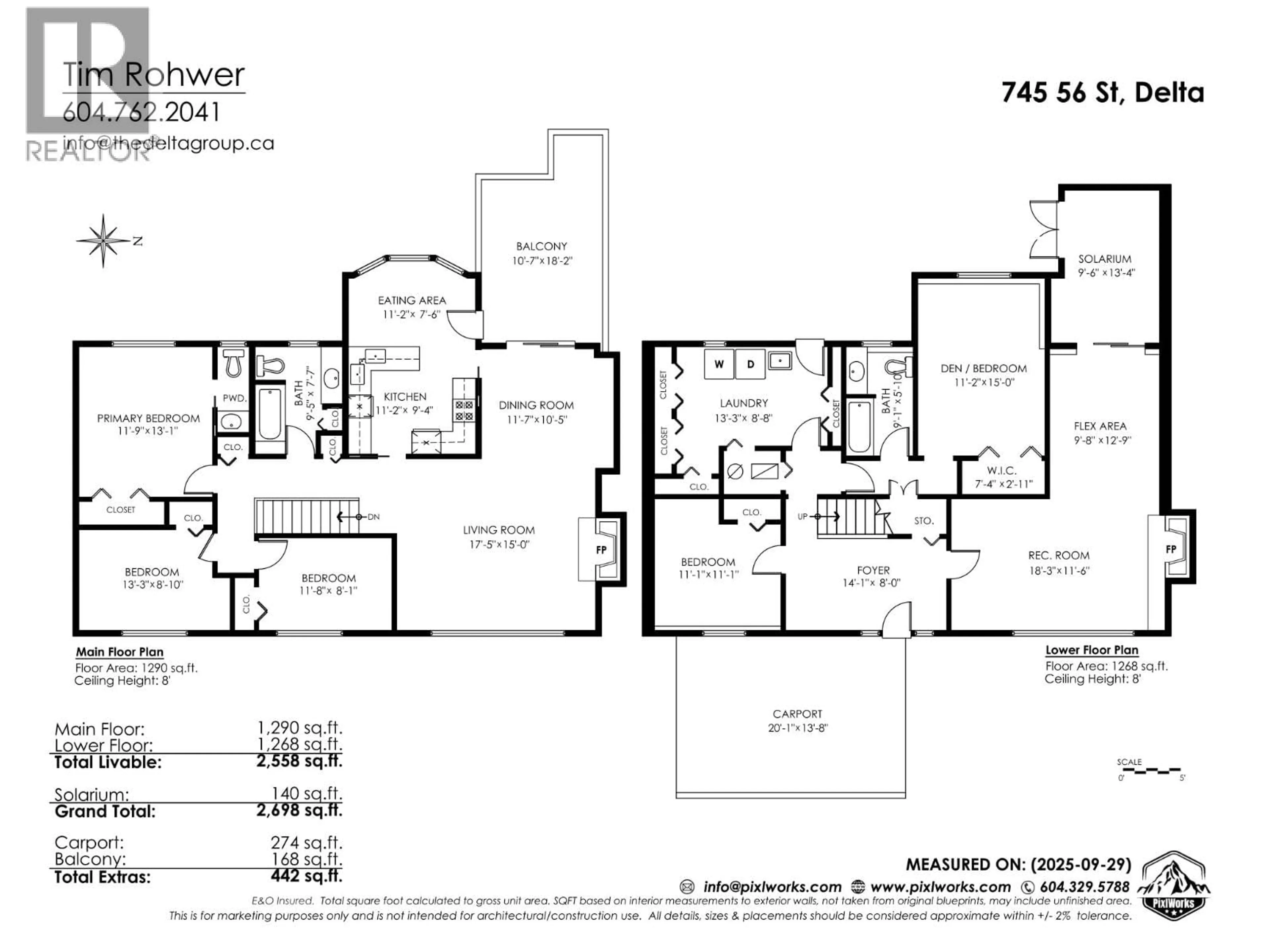 Floor plan for 745 56 STREET, Tsawwassen British Columbia V4L1Z7