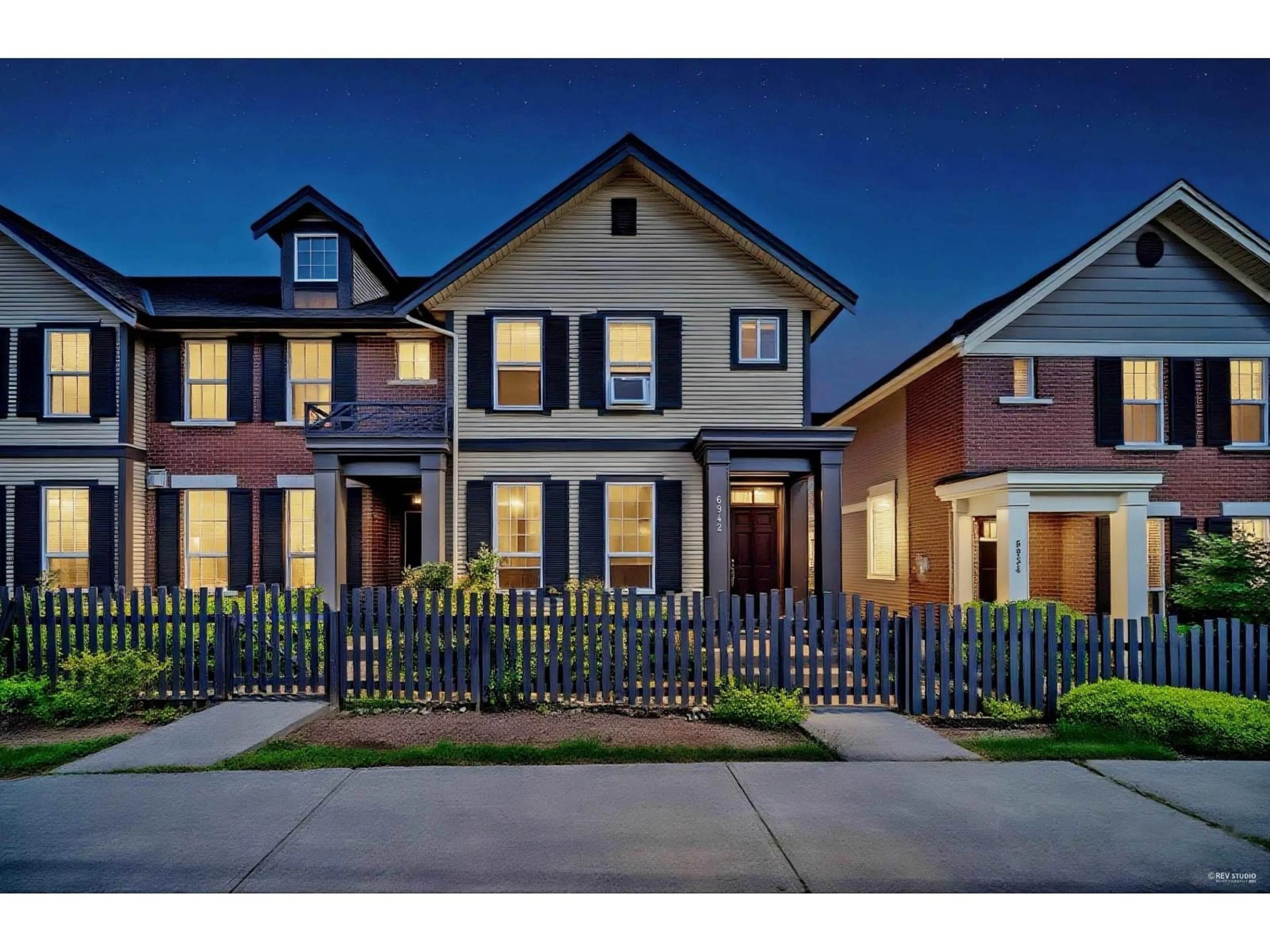 Home with brick exterior material, street for 6942 208, Langley British Columbia V2Y0G1