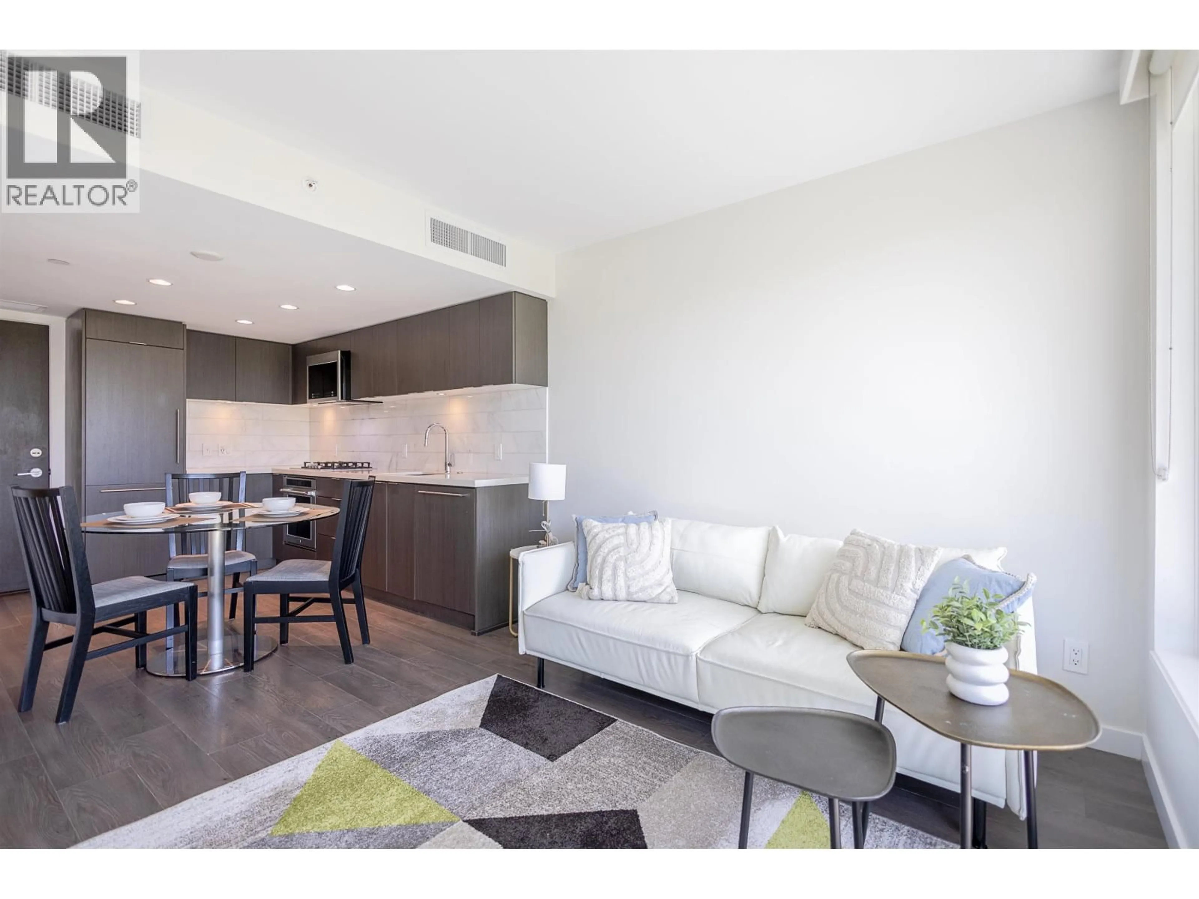 Living room with furniture, unknown for 603 - 8238 LORD STREET, Vancouver British Columbia V6P0G7