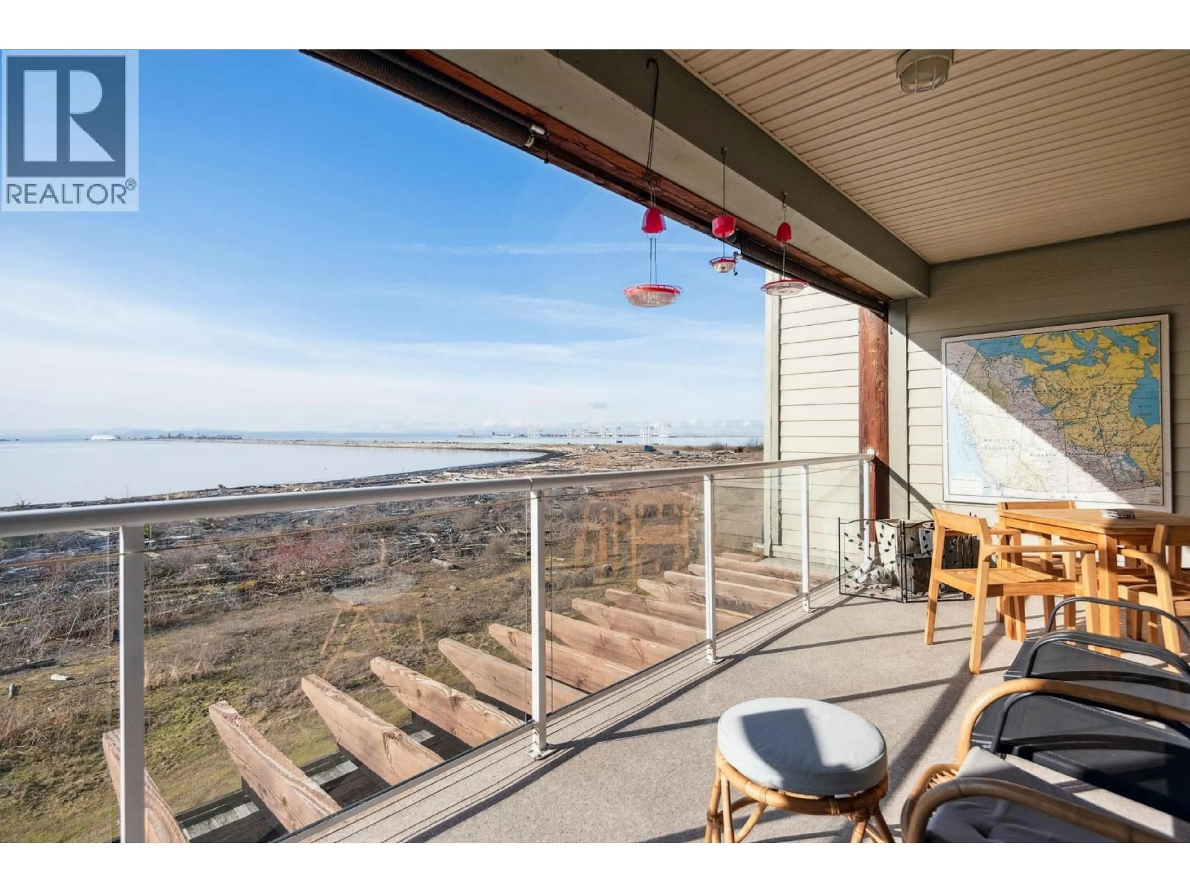 Balcony in the apartment, water/lake/river/ocean view for 210 - 1120 TSATSU SHORES DRIVE, Tsawwassen British Columbia V4M4G3
