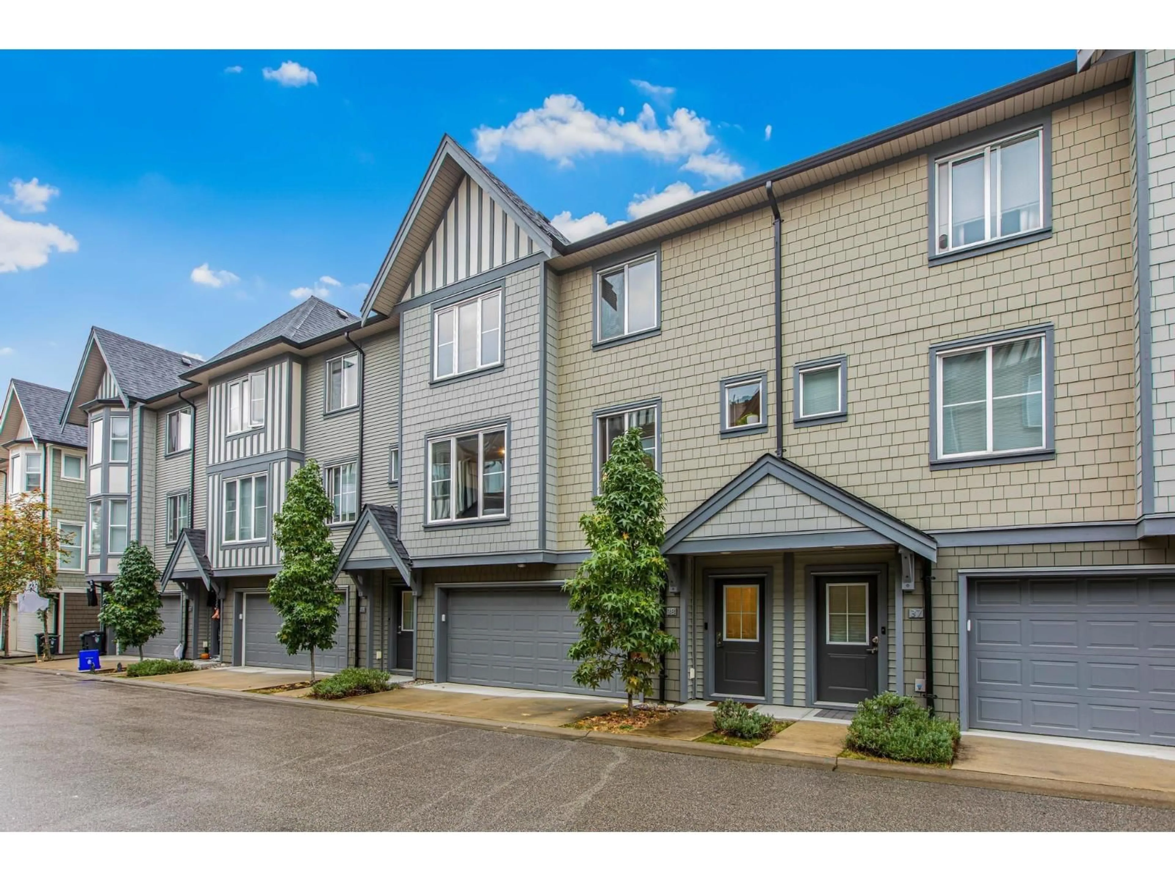 A pic from outside/outdoor area/front of a property/back of a property/a pic from drone, street for 38 - 8050 204, Langley British Columbia V2Y0T4