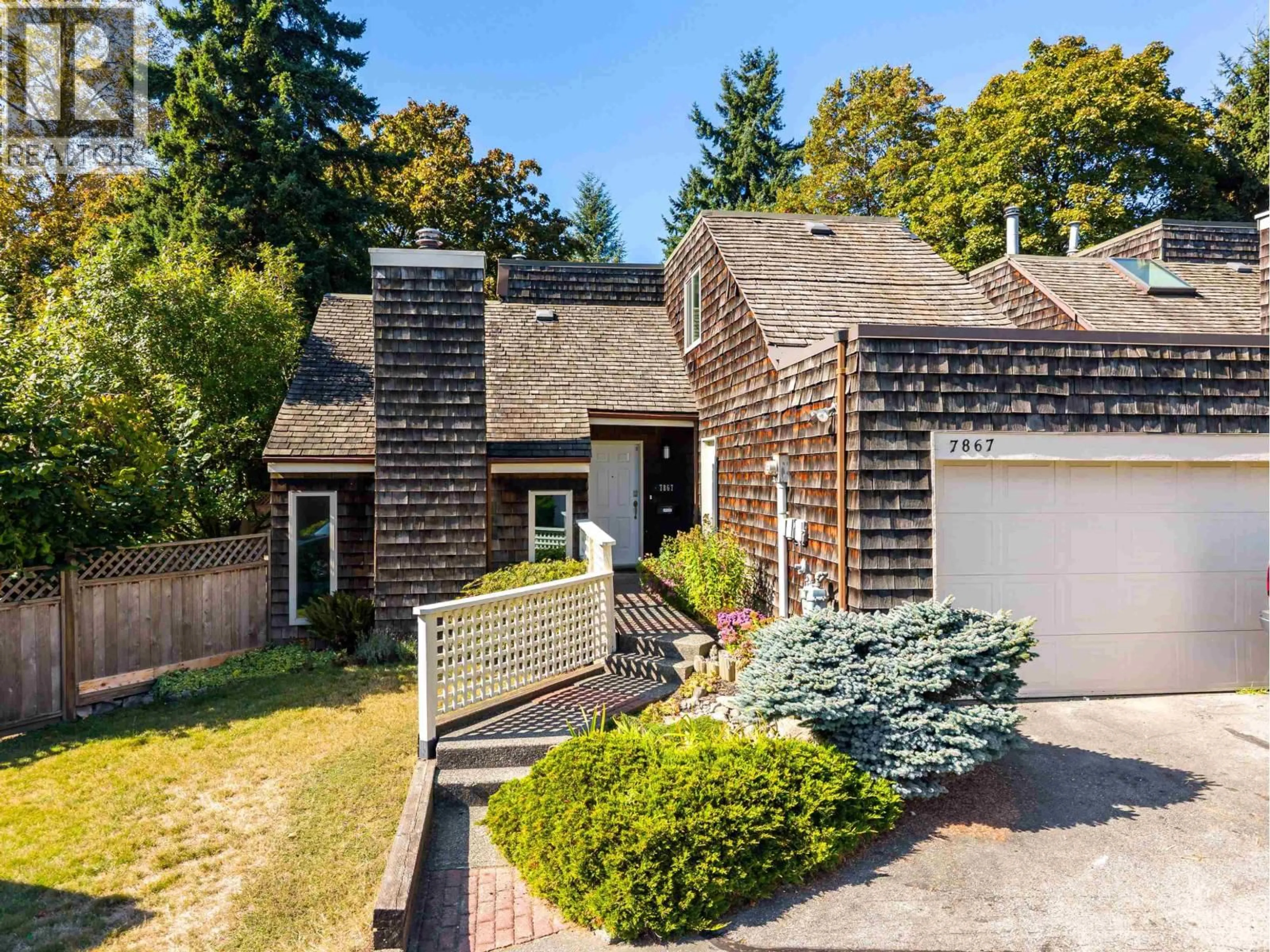 Home with brick exterior material, street for 7867 MARCHWOOD PLACE, Vancouver British Columbia V5S4A6