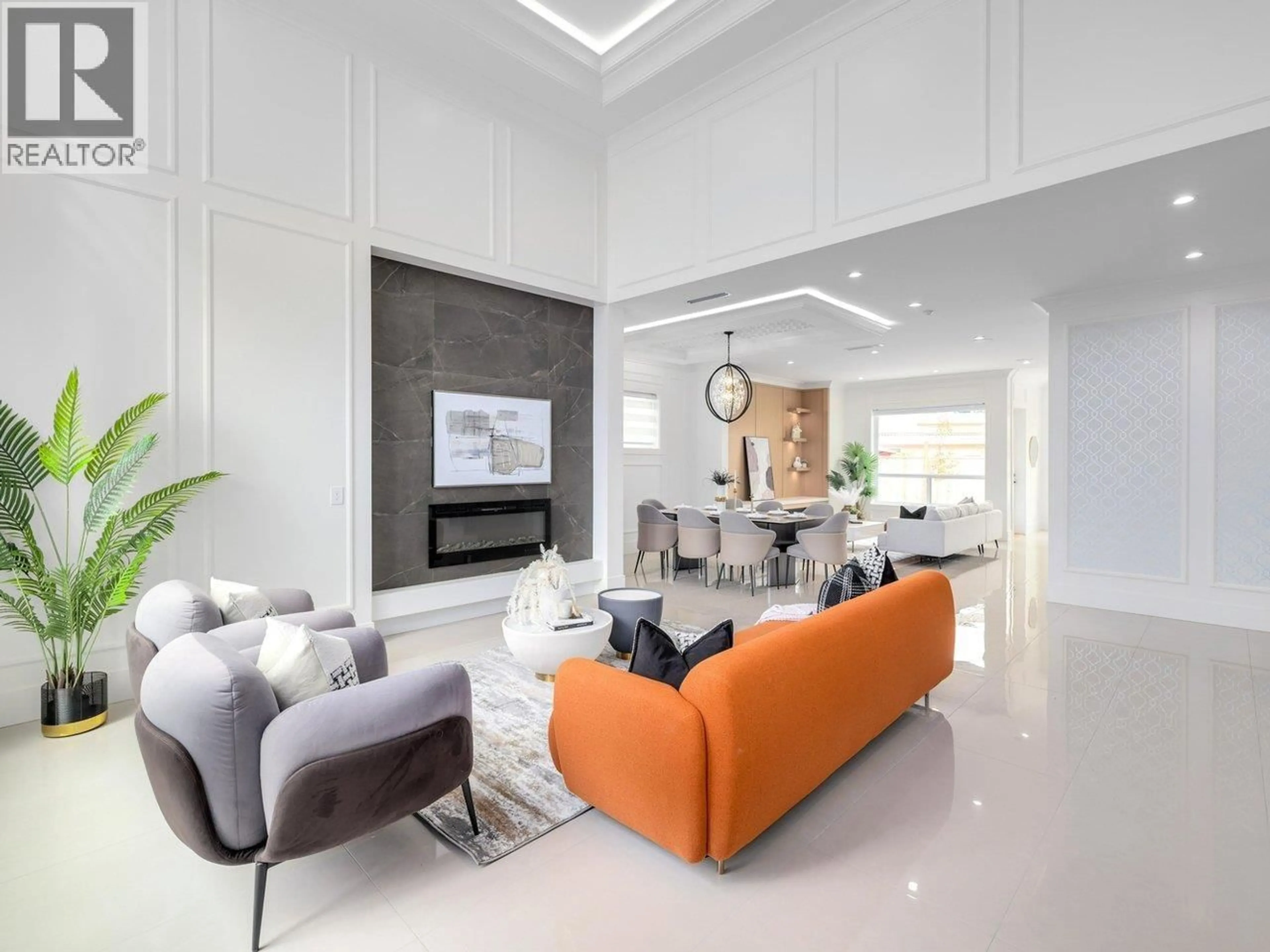 Living room with furniture, unknown for 7586 LANCING PLACE, Richmond British Columbia V7C3Z4