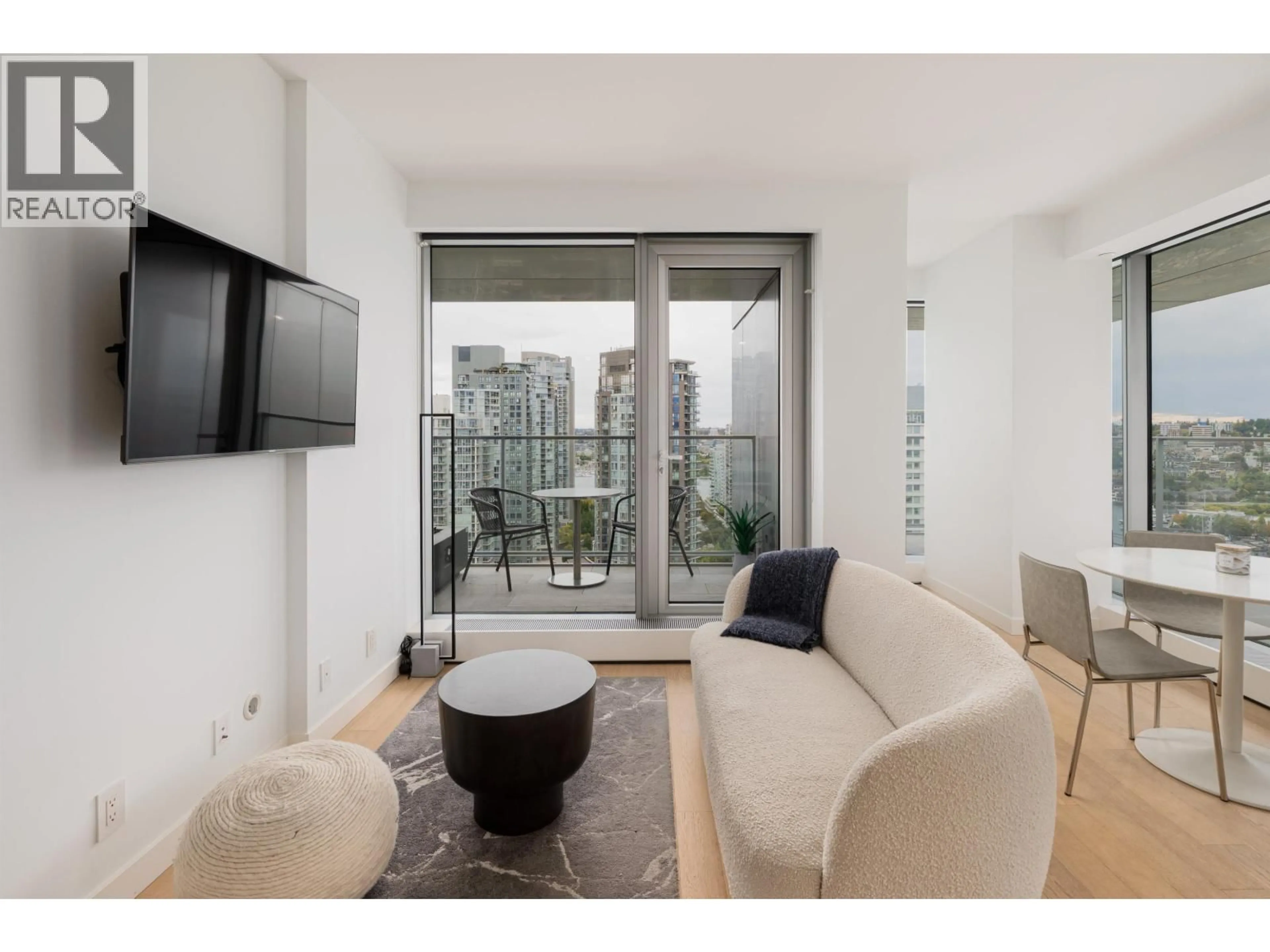 Living room with furniture, unknown for 2602 - 1480 HOWE STREET, Vancouver British Columbia V6Z0G5