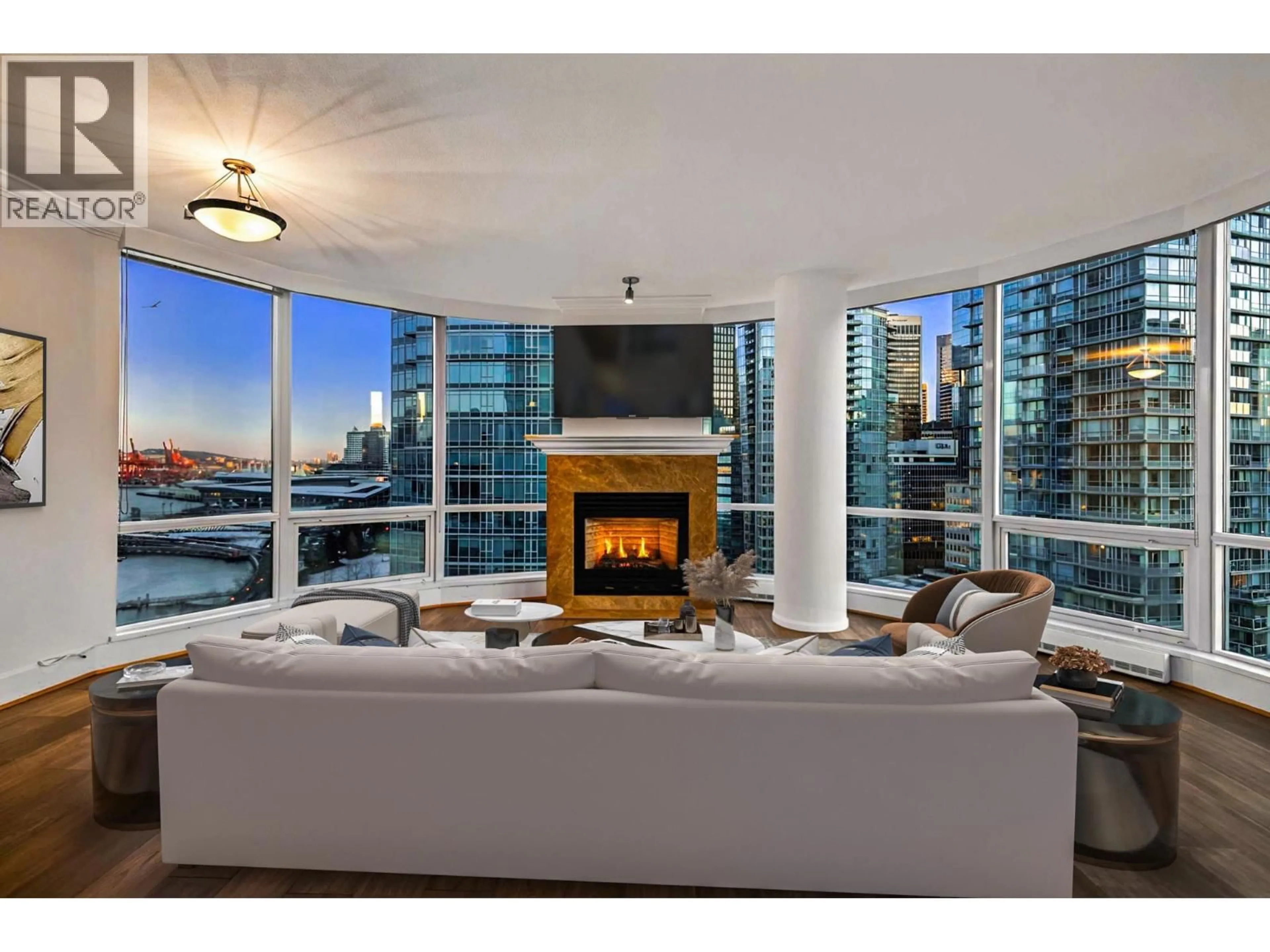 Living room with furniture, unknown for 1503 - 323 JERVIS STREET, Vancouver British Columbia V6C3P8
