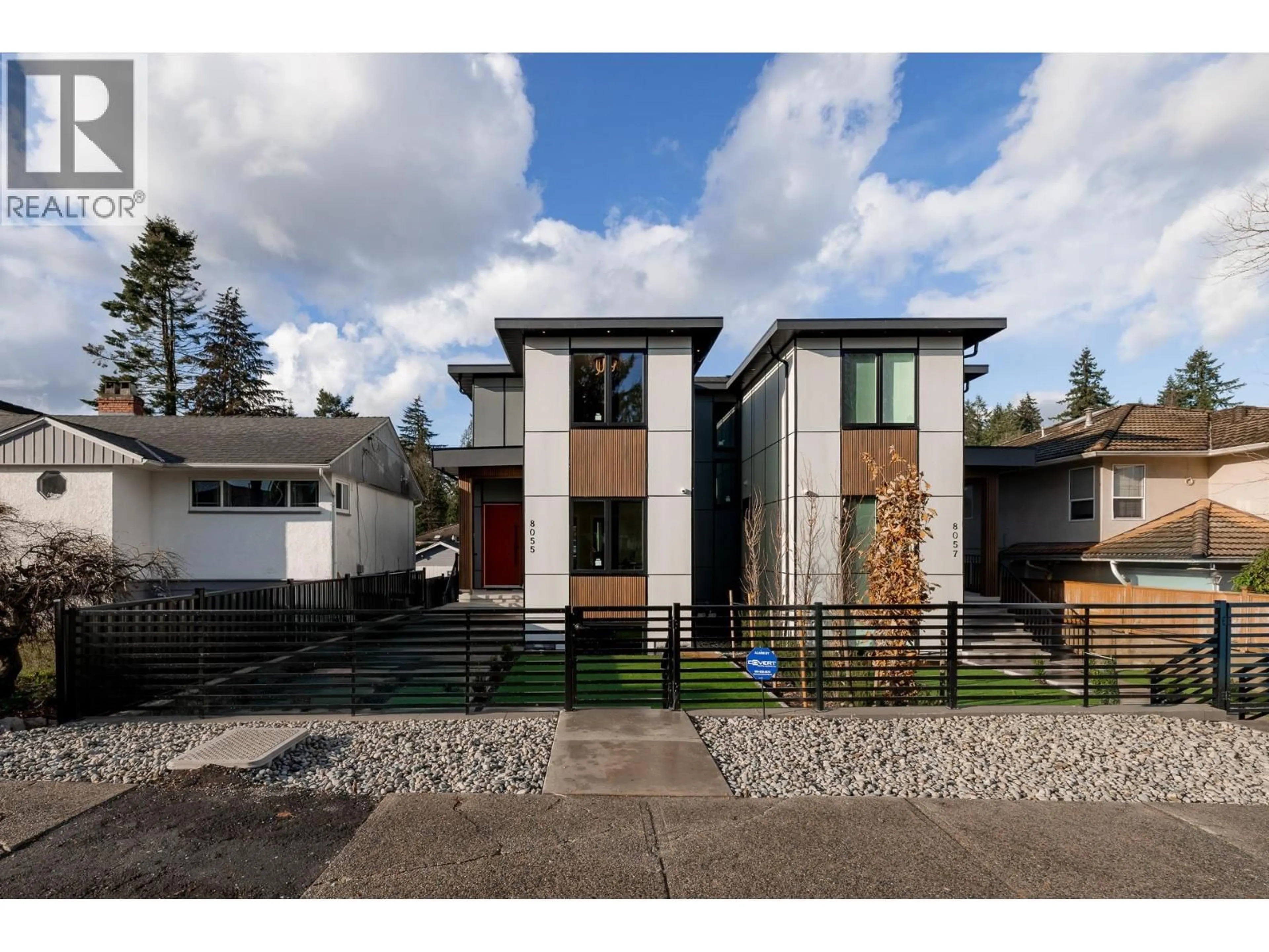 Home with brick exterior material, street for 8055 18TH AVENUE, Burnaby British Columbia V3N1J9