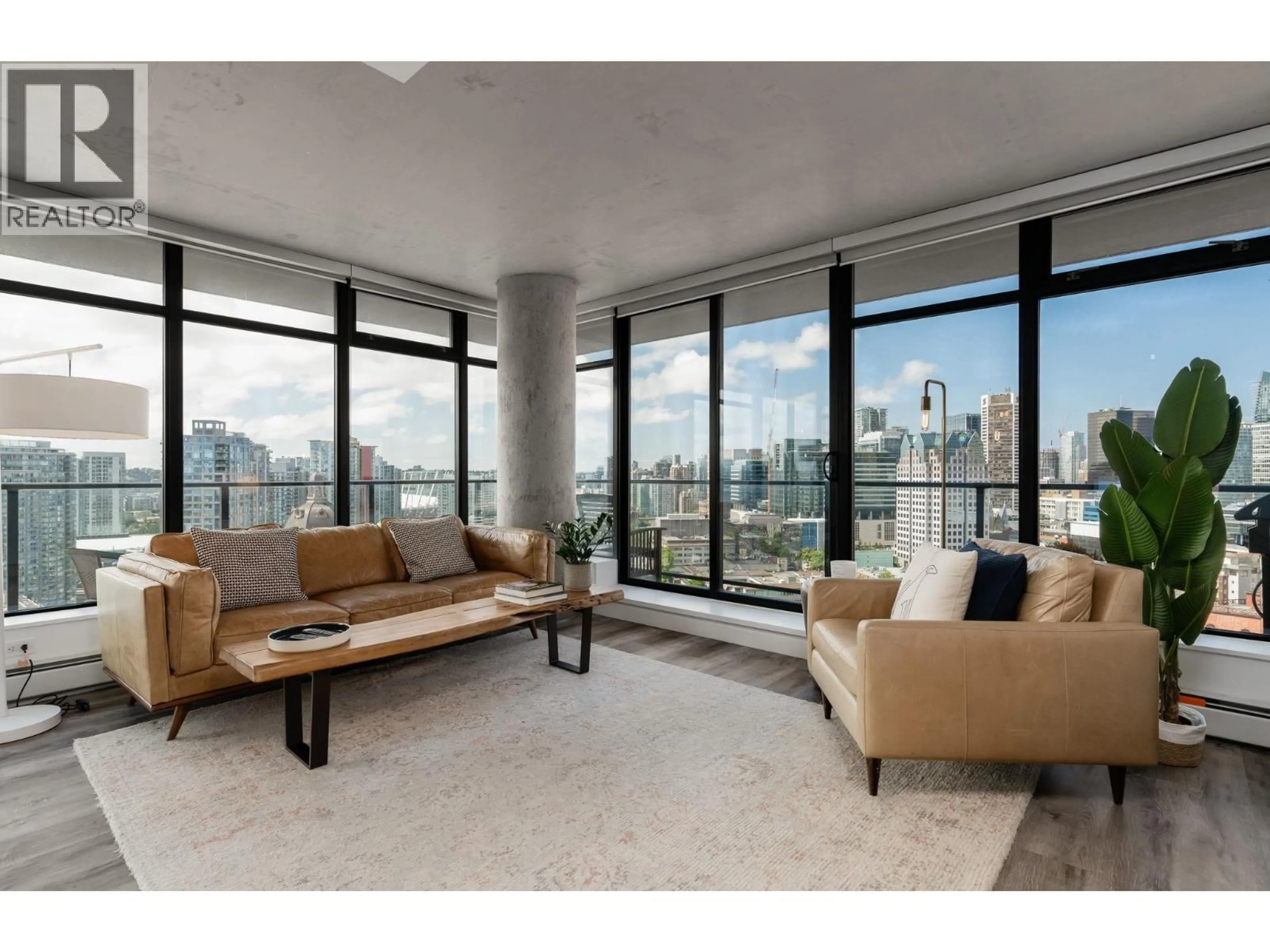 Living room with furniture, unknown for 2705 - 108 CORDOVA STREET, Vancouver British Columbia V6B0G5