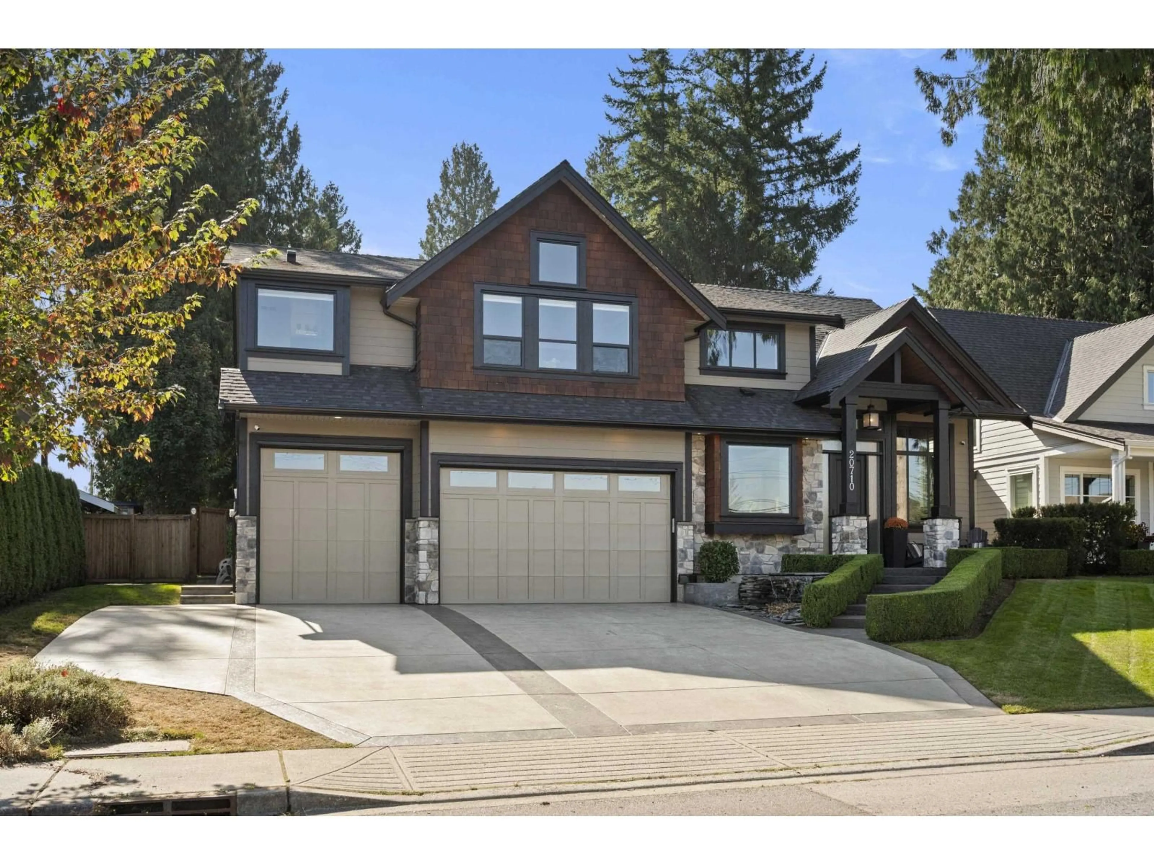 Home with brick exterior material, street for 20710 46A, Langley British Columbia V3A3J9