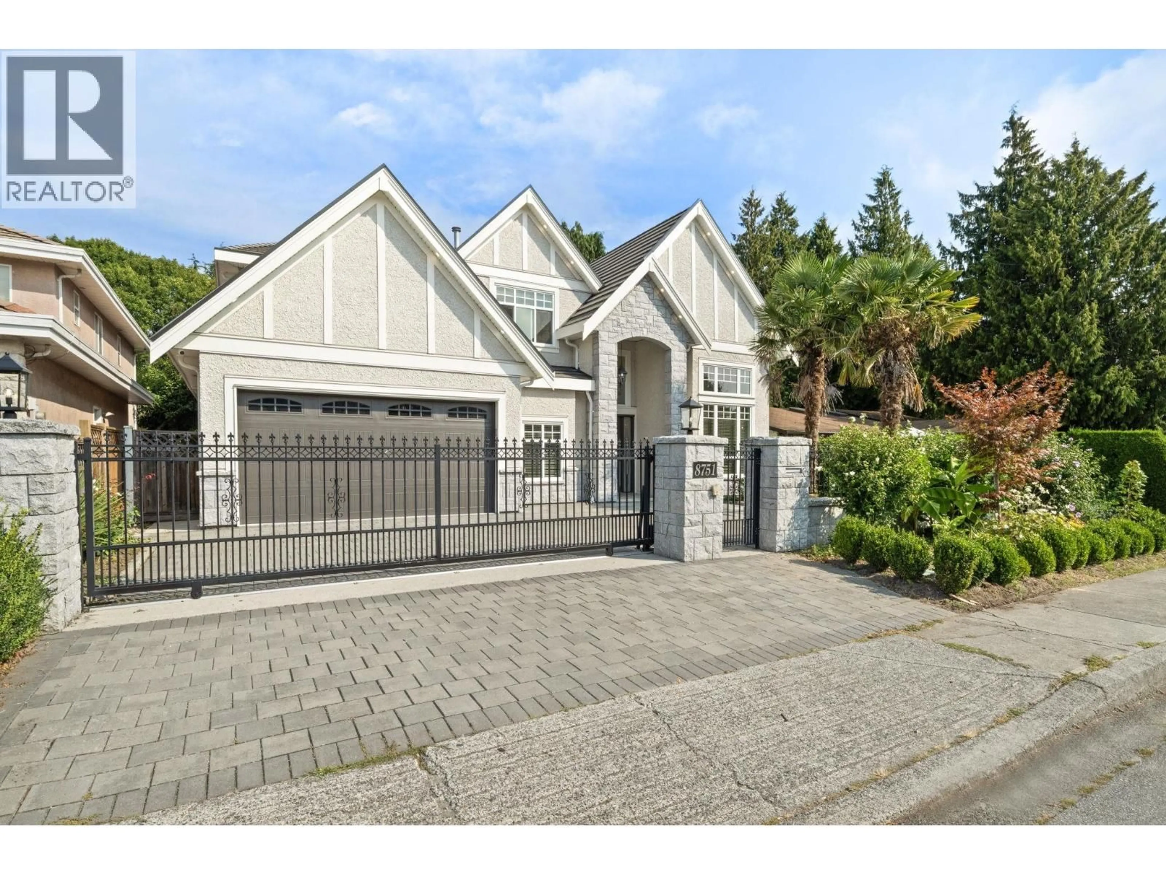 Home with brick exterior material, street for 8751 ROSEVALE ROAD, Richmond British Columbia V7A2H6