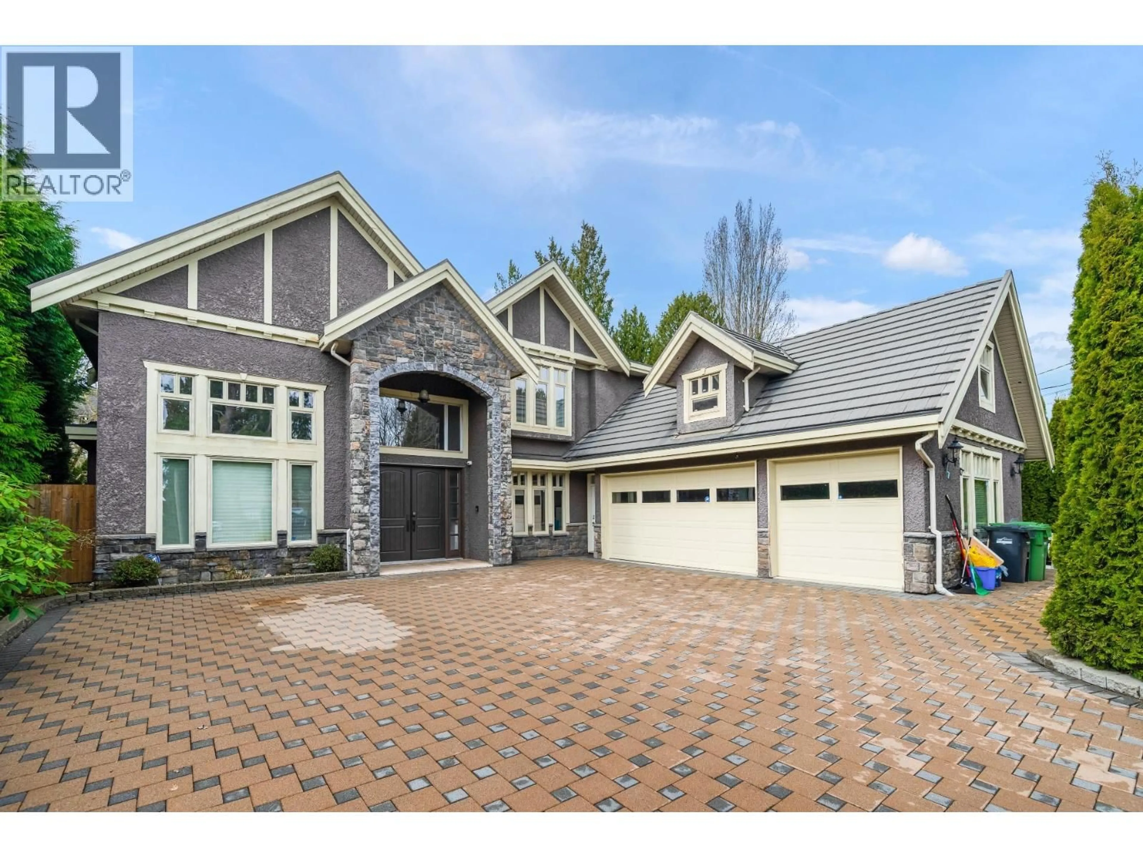 Home with vinyl exterior material, street for 9831 PIGOTT ROAD, Richmond British Columbia V7A2C1
