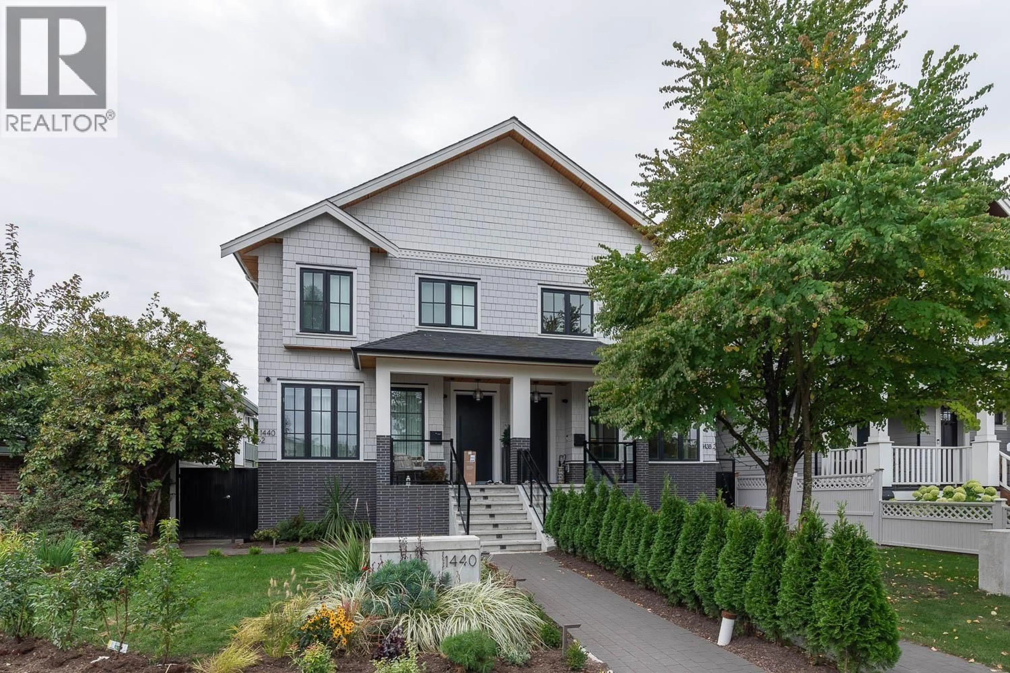 Home with brick exterior material, street for 1438 17TH AVENUE, Vancouver British Columbia V5N2G8