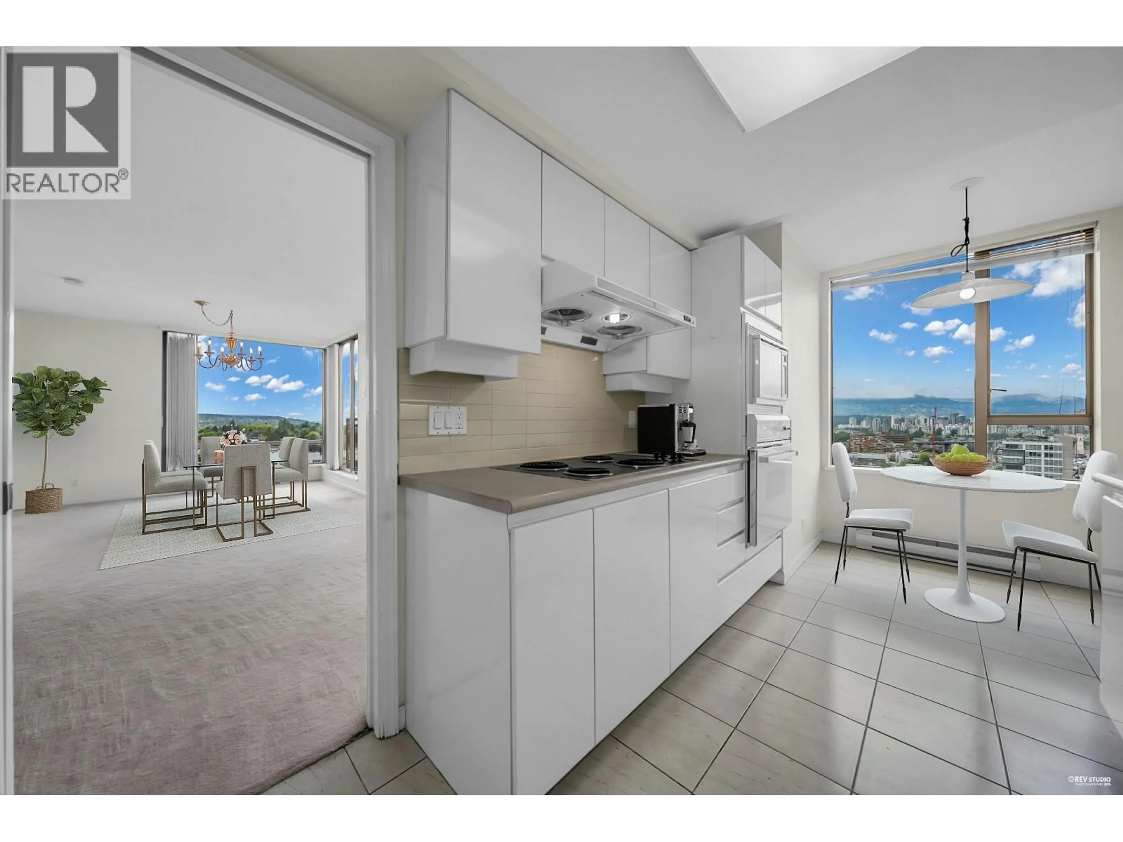 Standard kitchen, ceramic/tile floor for 1502 - 1590 8TH AVENUE, Vancouver British Columbia V6J4R8