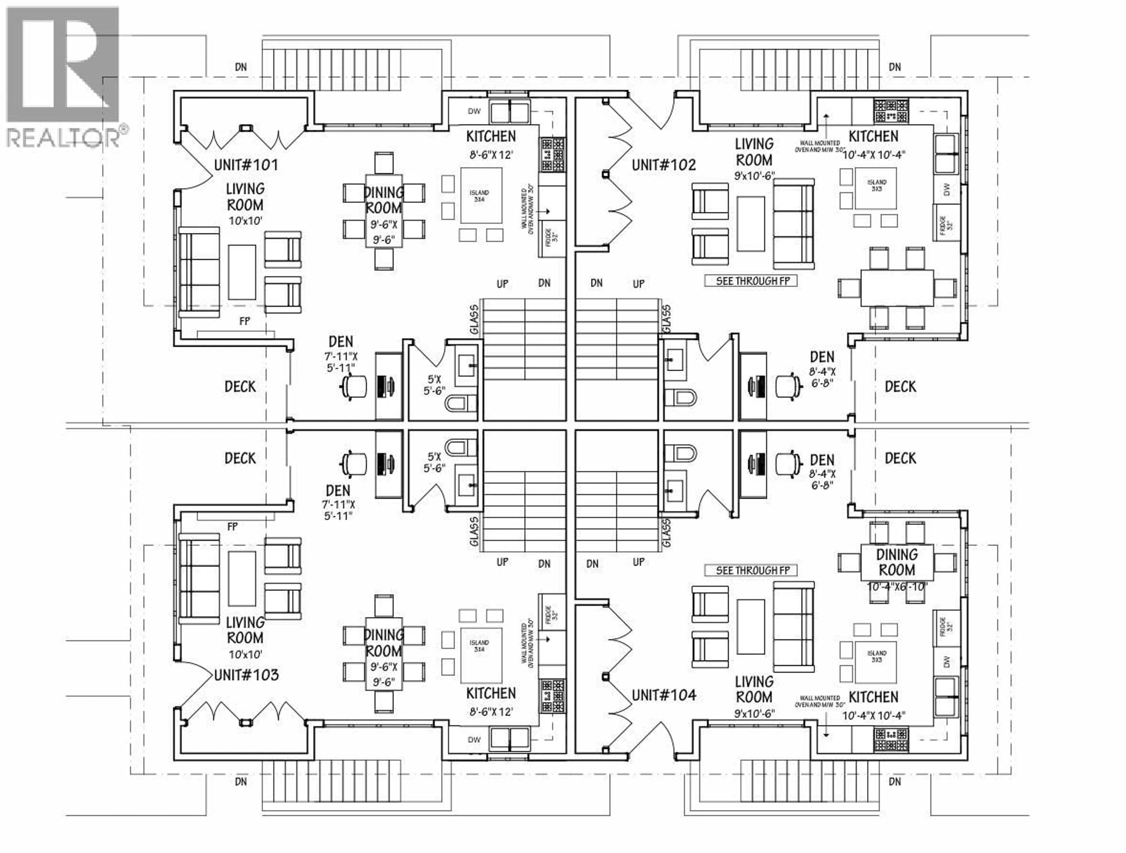 Floor plan for 104 - 1508 HATTON AVENUE, Burnaby British Columbia V5A2V1