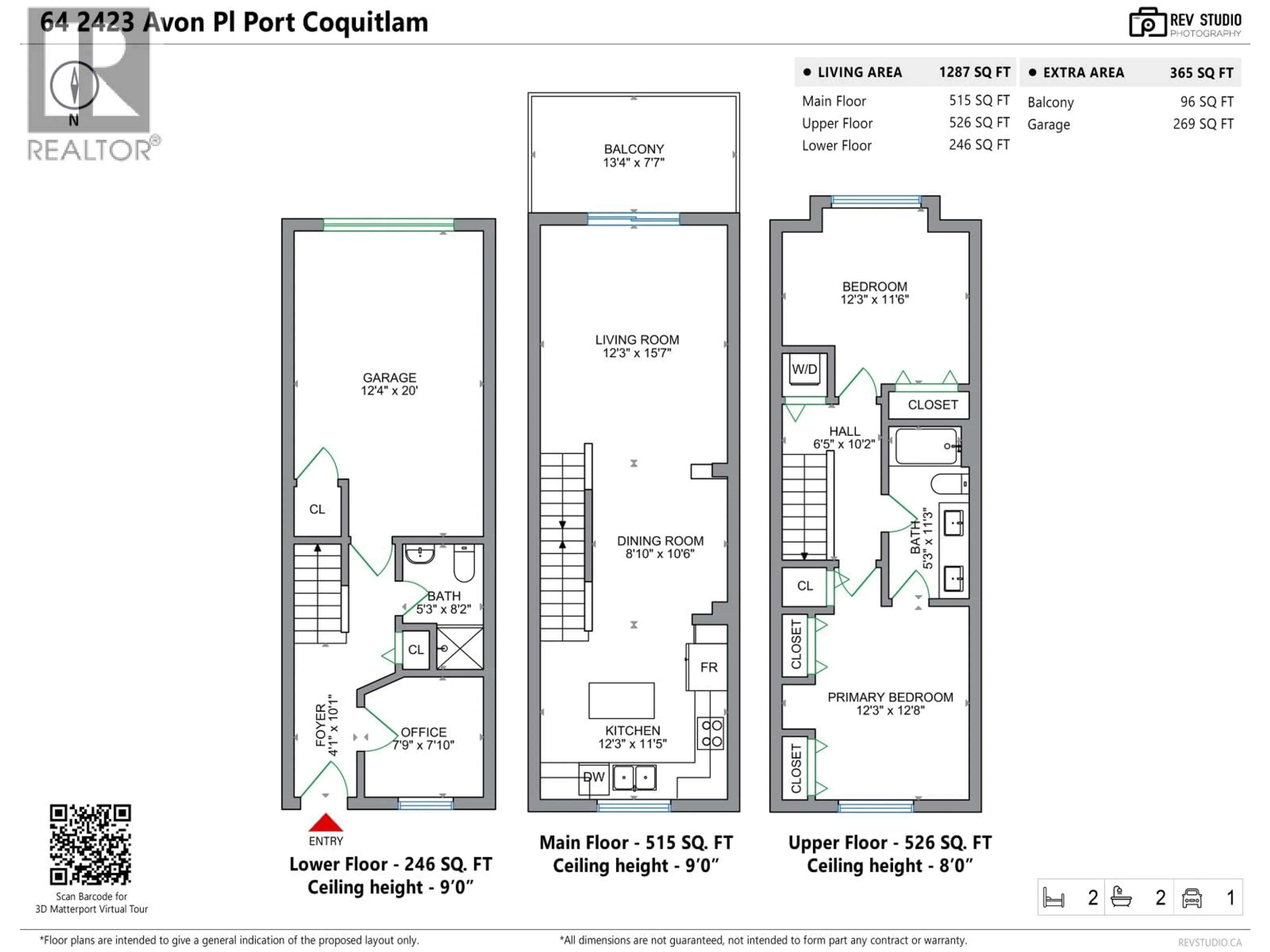 Floor plan for 64 - 2423 AVON PLACE, Port Coquitlam British Columbia V3B0H5